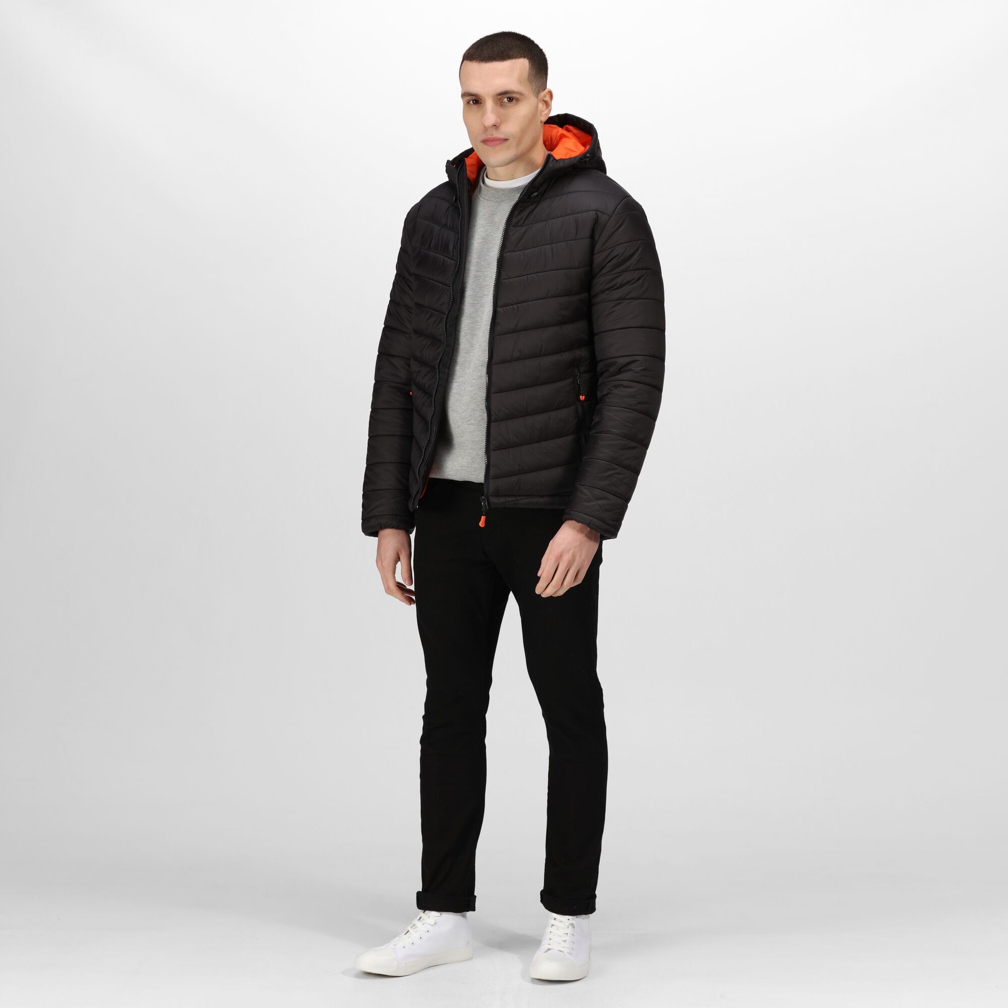 Men's Thermogen Powercell 5000 Insulated Quilted Heated Jacket | Black