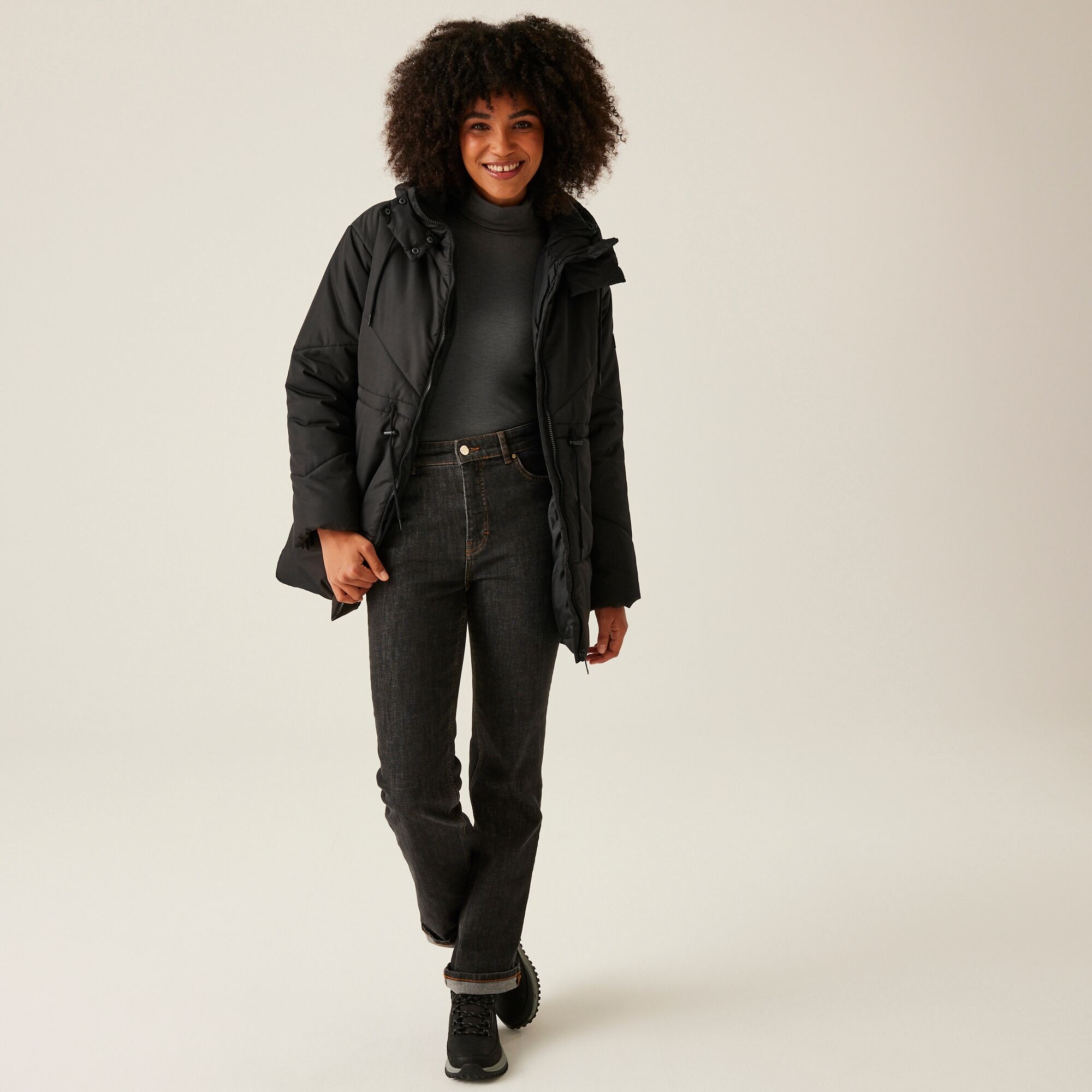 Women's Rurie Quilted Jacket | Black