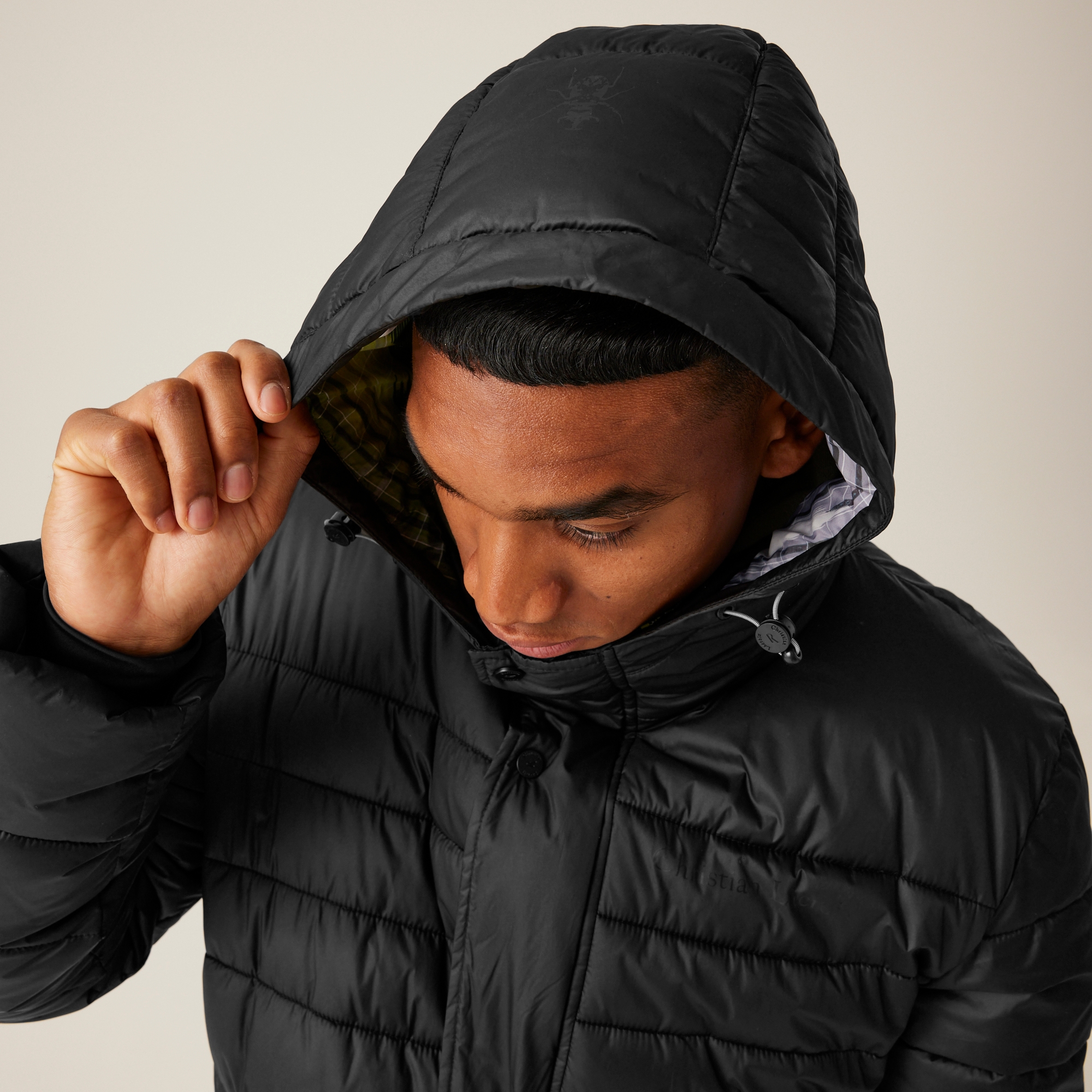 Christian Lacroix - Men's Collongues Long Padded Jacket | Black