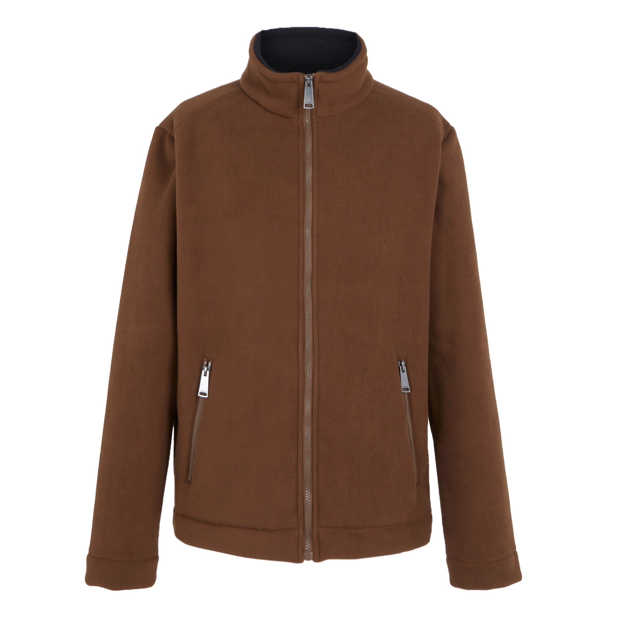 Men's Garrian II Full Zip Fleece | Dark Brown Black