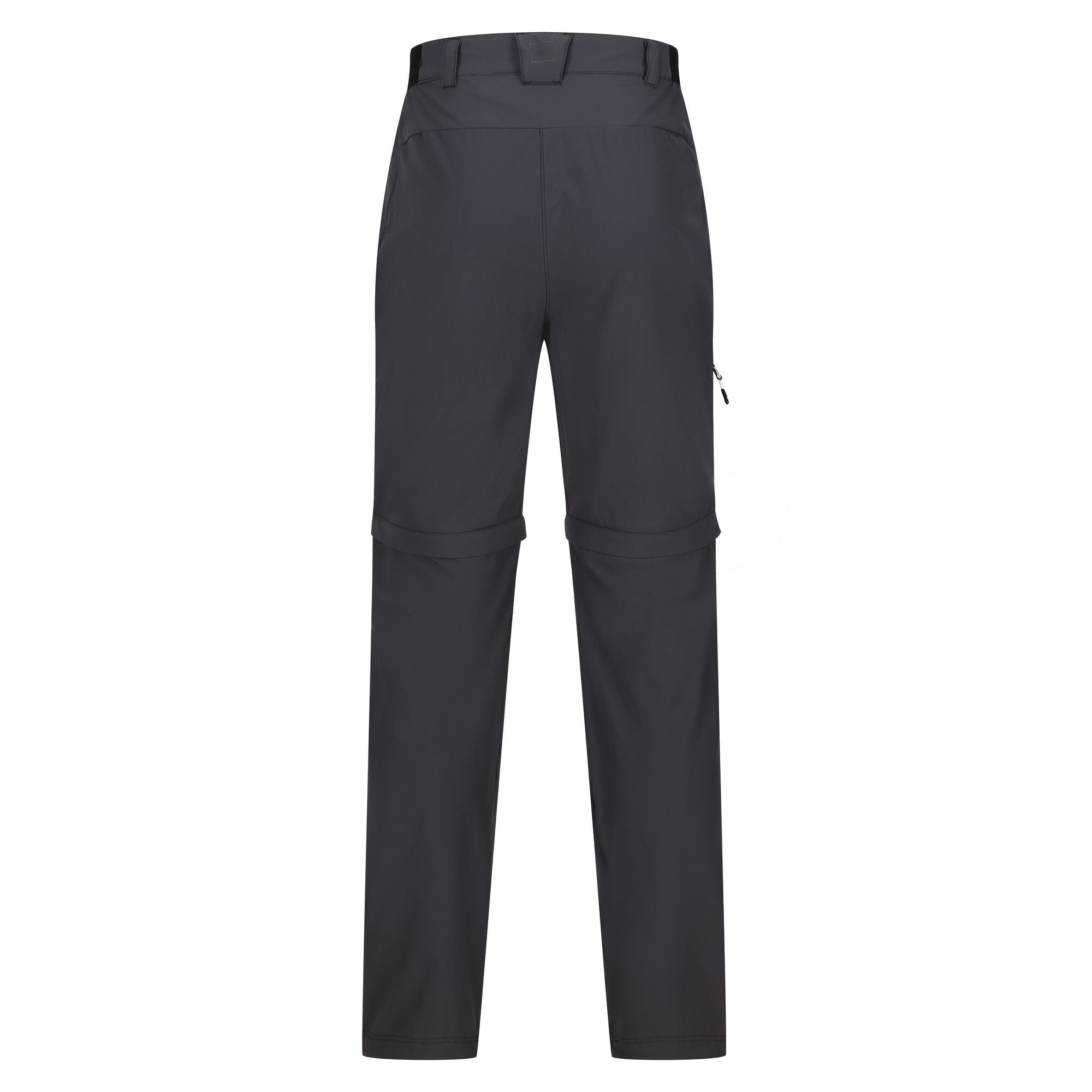 Men's Travel Light Zip Off Packaway Trousers | Ash