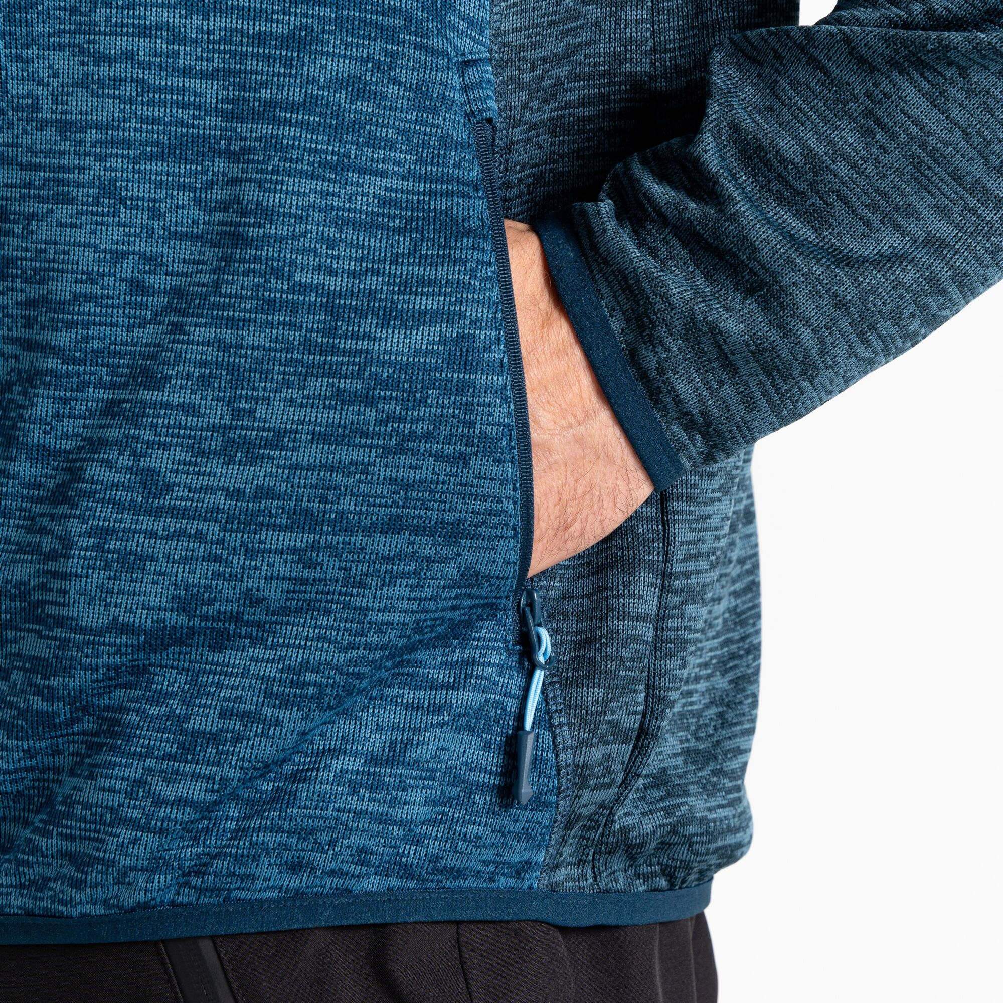 Men's Torrek Mountain Zip Through Fleece | Moonlight Denim