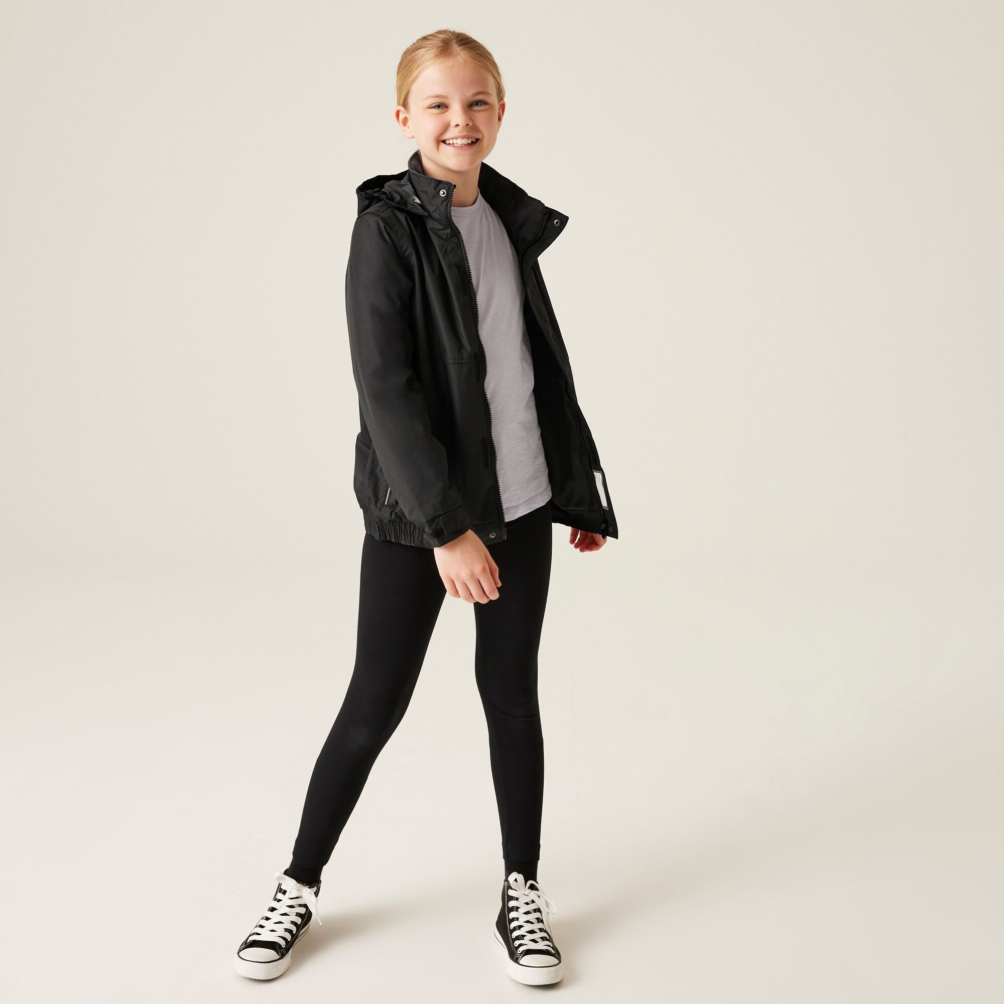Kids' Dover Waterproof Insulated Jacket | Black Ash