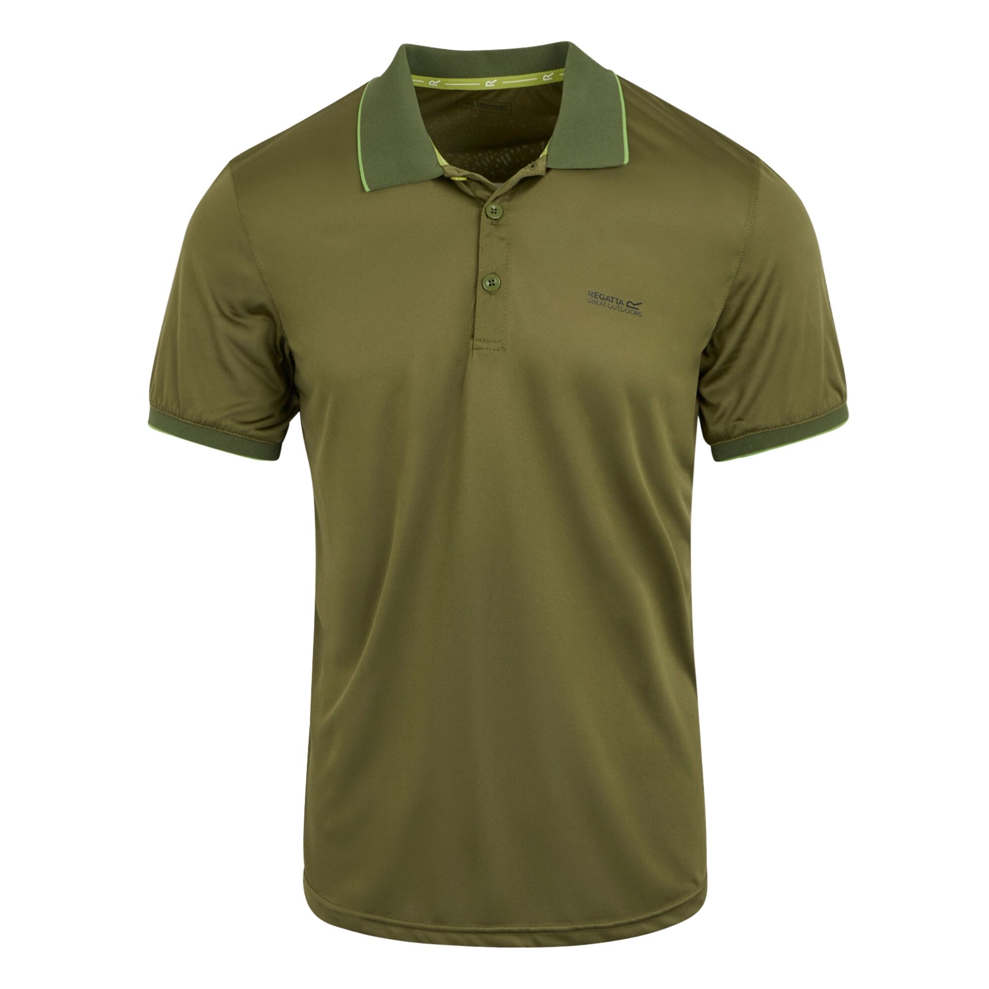 Men's Remex II Jersey Polo Shirt | Nephrite Green Solid