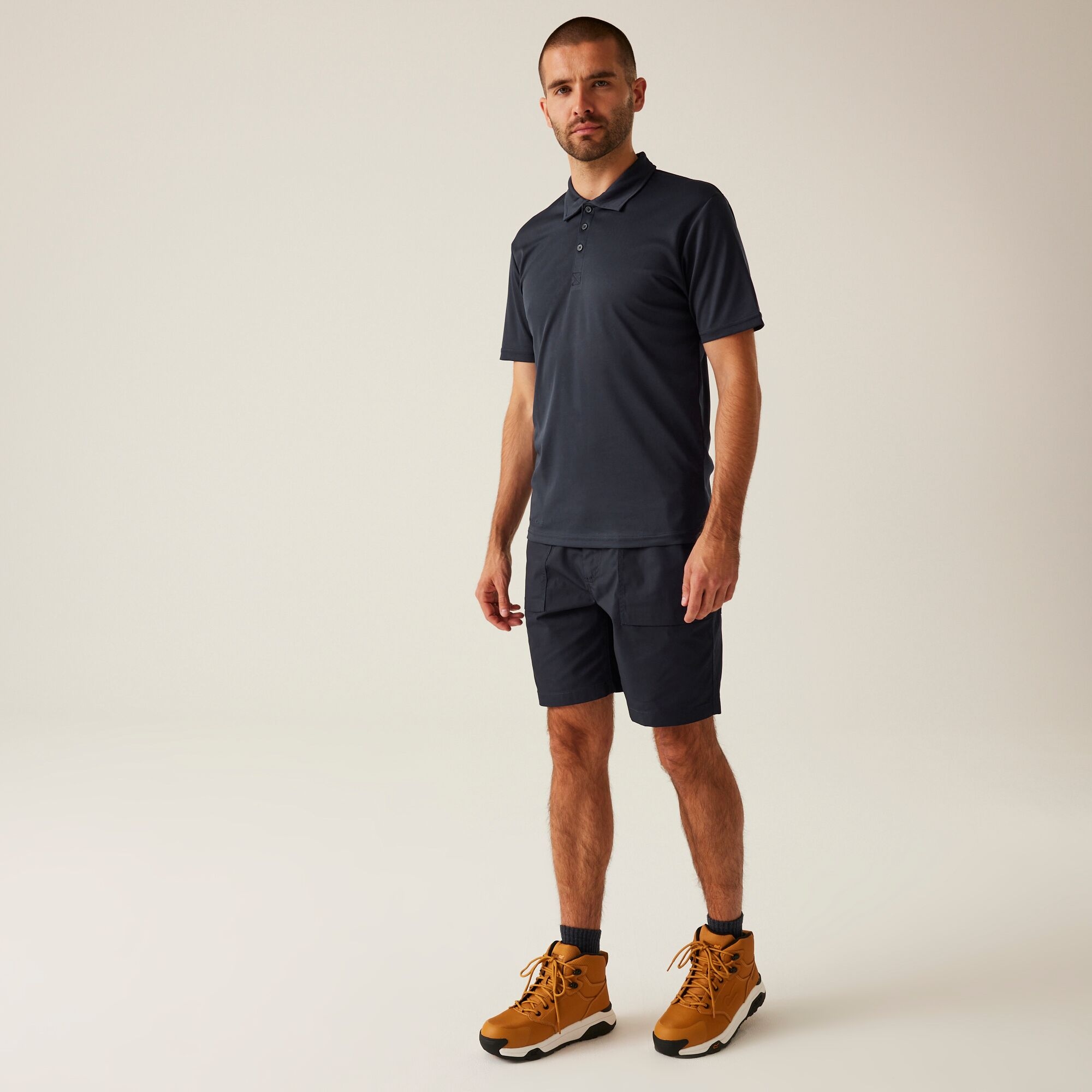 Men's Honestly Made 100% Recycled Polo Shirt | Navy