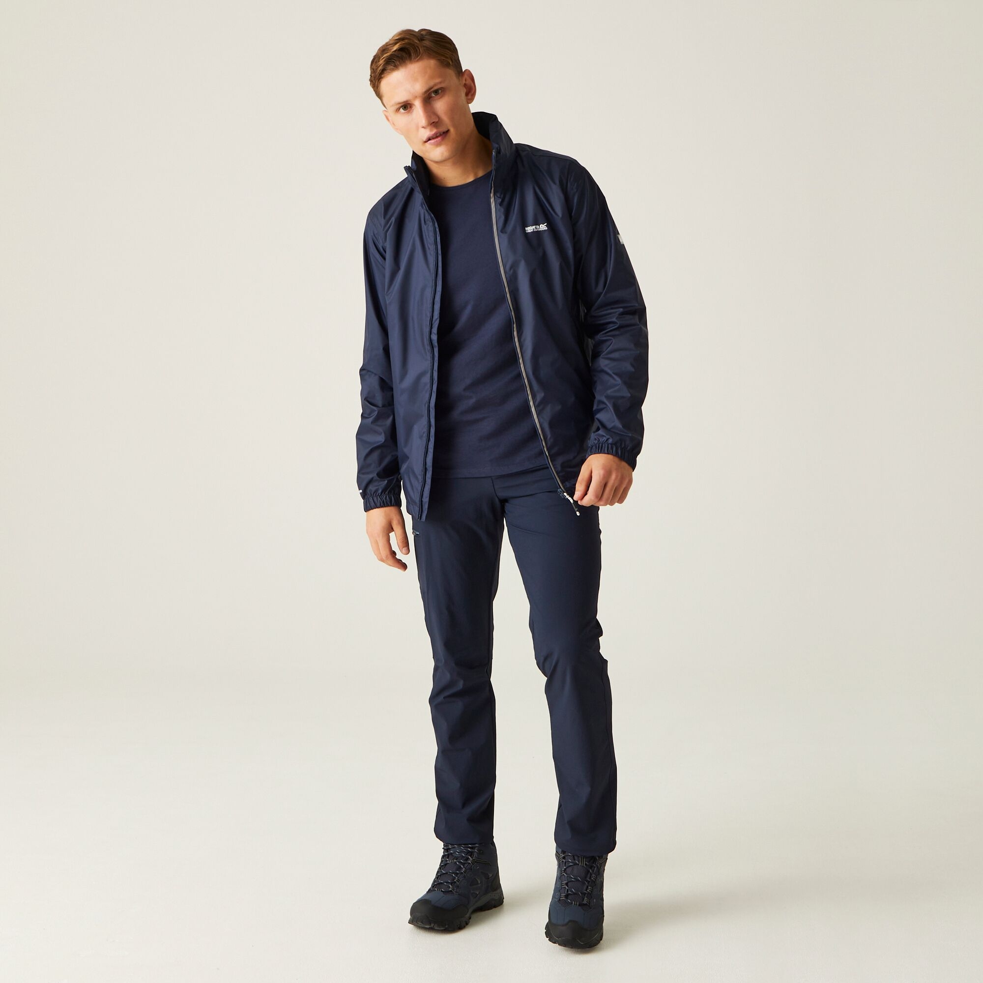 Men's Lyle IV Waterproof Packaway Jacket | Navy