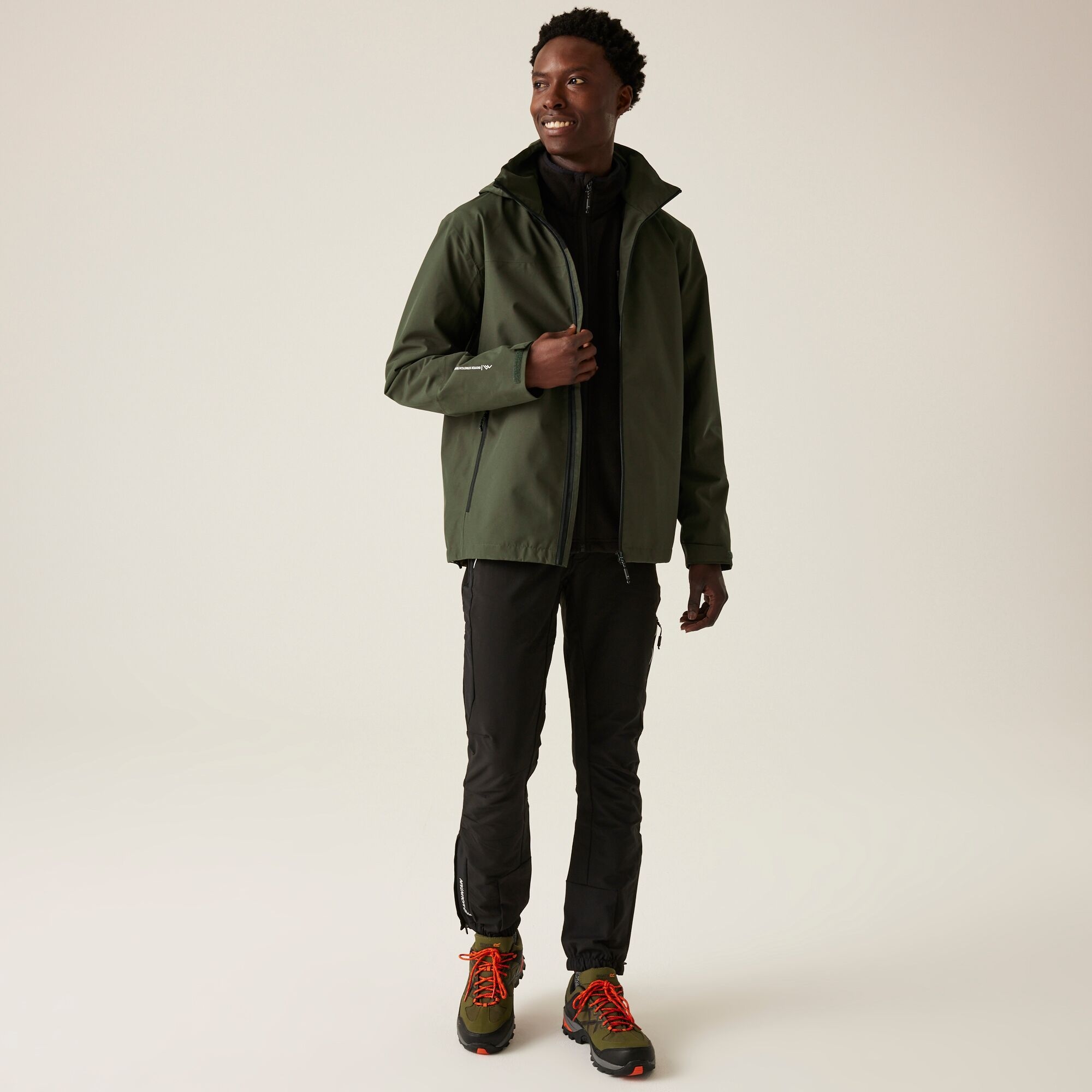 Men's Coriver IX 3-in-1 Jacket | Dark Khaki Black