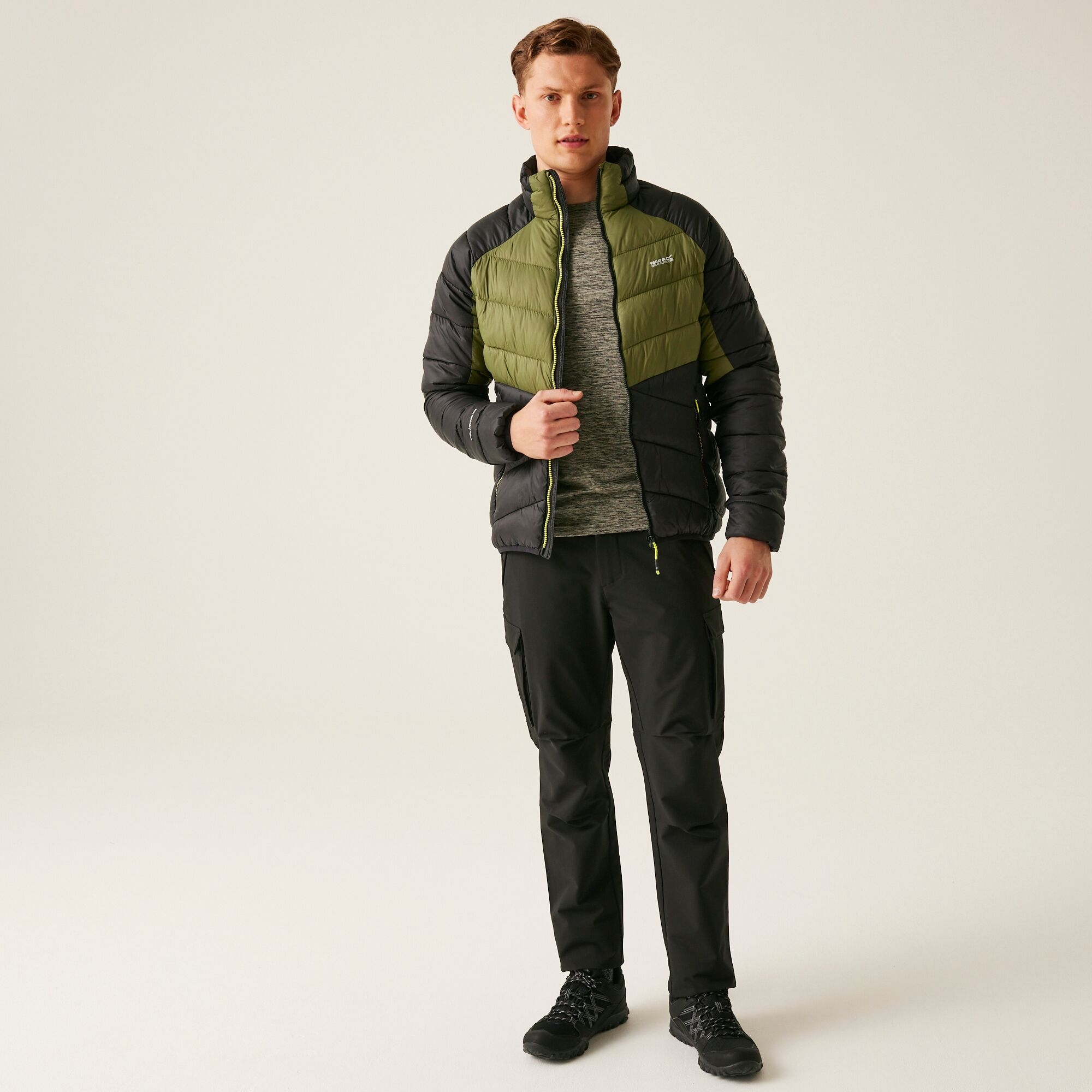 Men's Dalent Padded Jacket | Nephrite Green Black