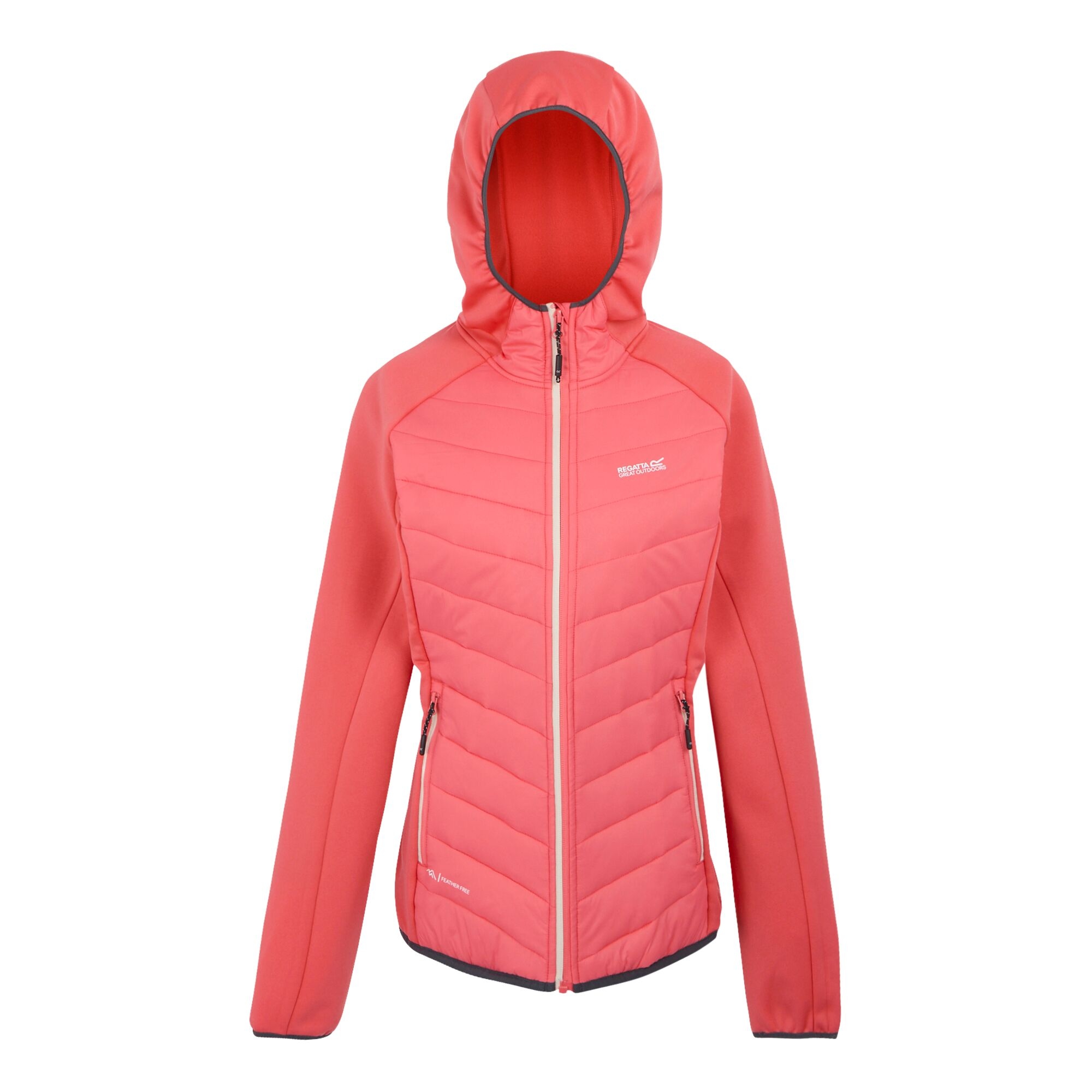 Women's Andreson VIII Hybrid Jacket | Peach Bloom Seal Grey