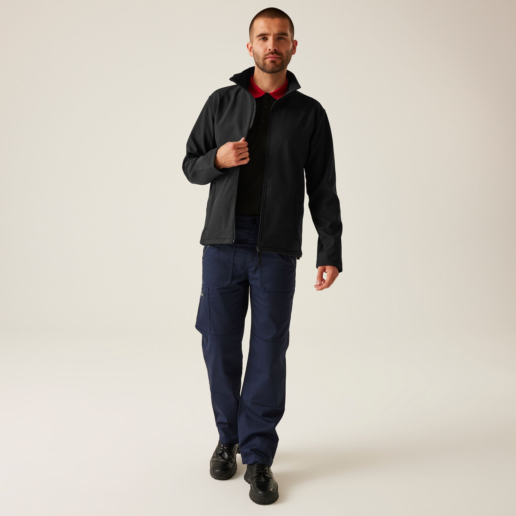 Men's Reid Softshell Jacket | Black