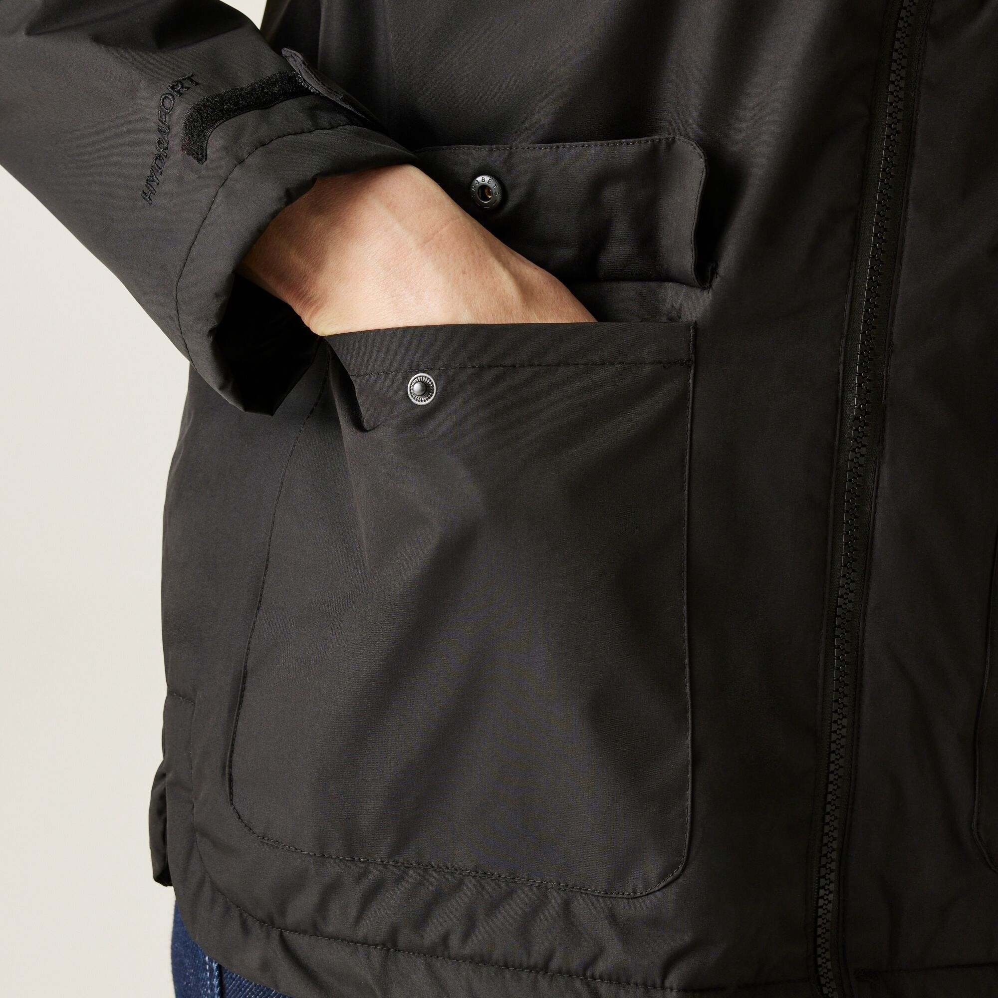 Women's Broadia Waterproof Jacket | Black