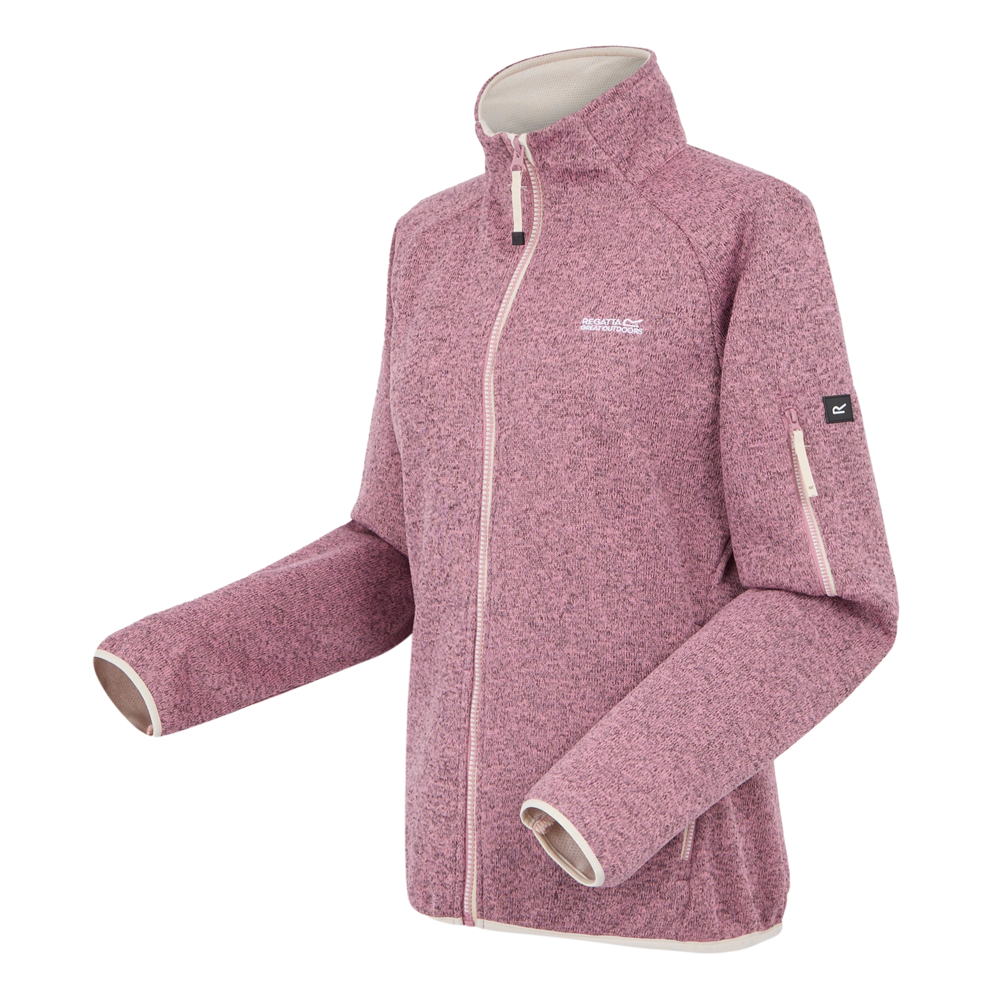 Women's Ravenhill Full Zip Fleece | Lilas Light Vanilla