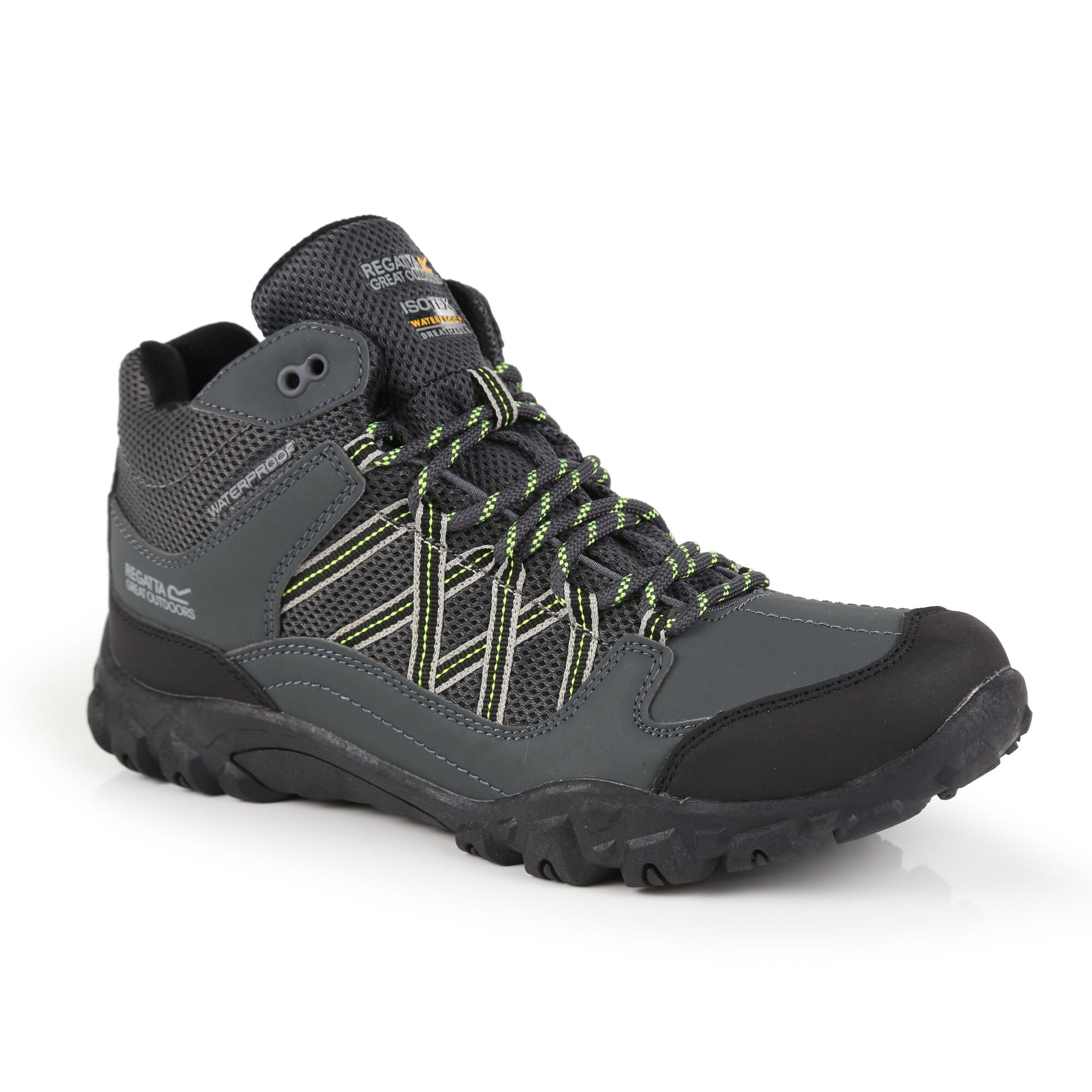 Men's Edgepoint Waterproof Mid Walking Boots | Briar Lime Punch