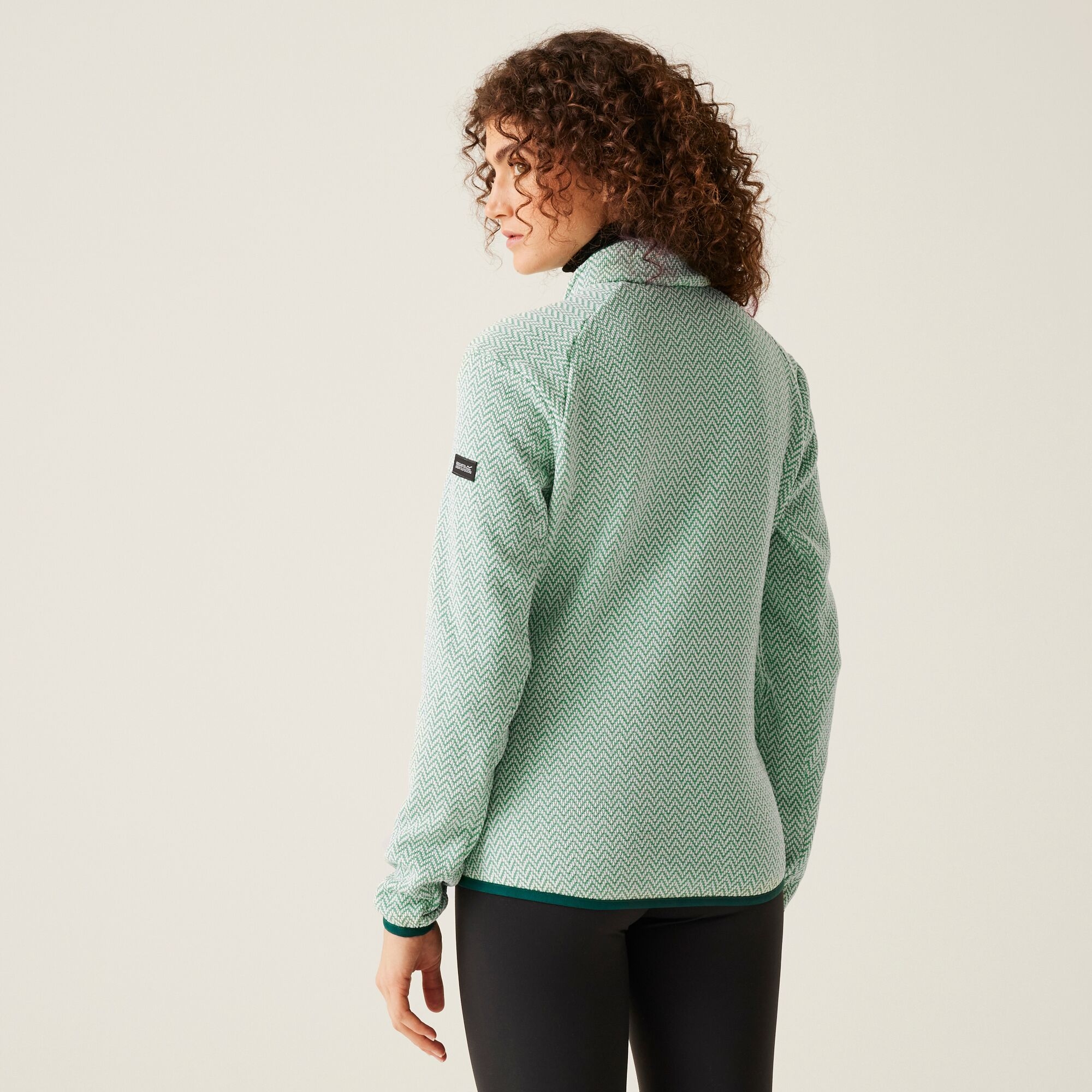 Women's Elzie Full Zip Fleece | Dusty Green