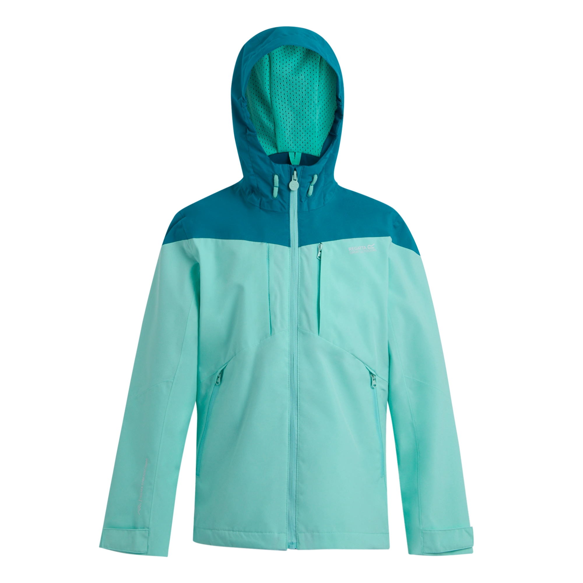 Kids' Highton VI Waterpoof Jacket | Aruba Blue Exotic Plume Icy Morn