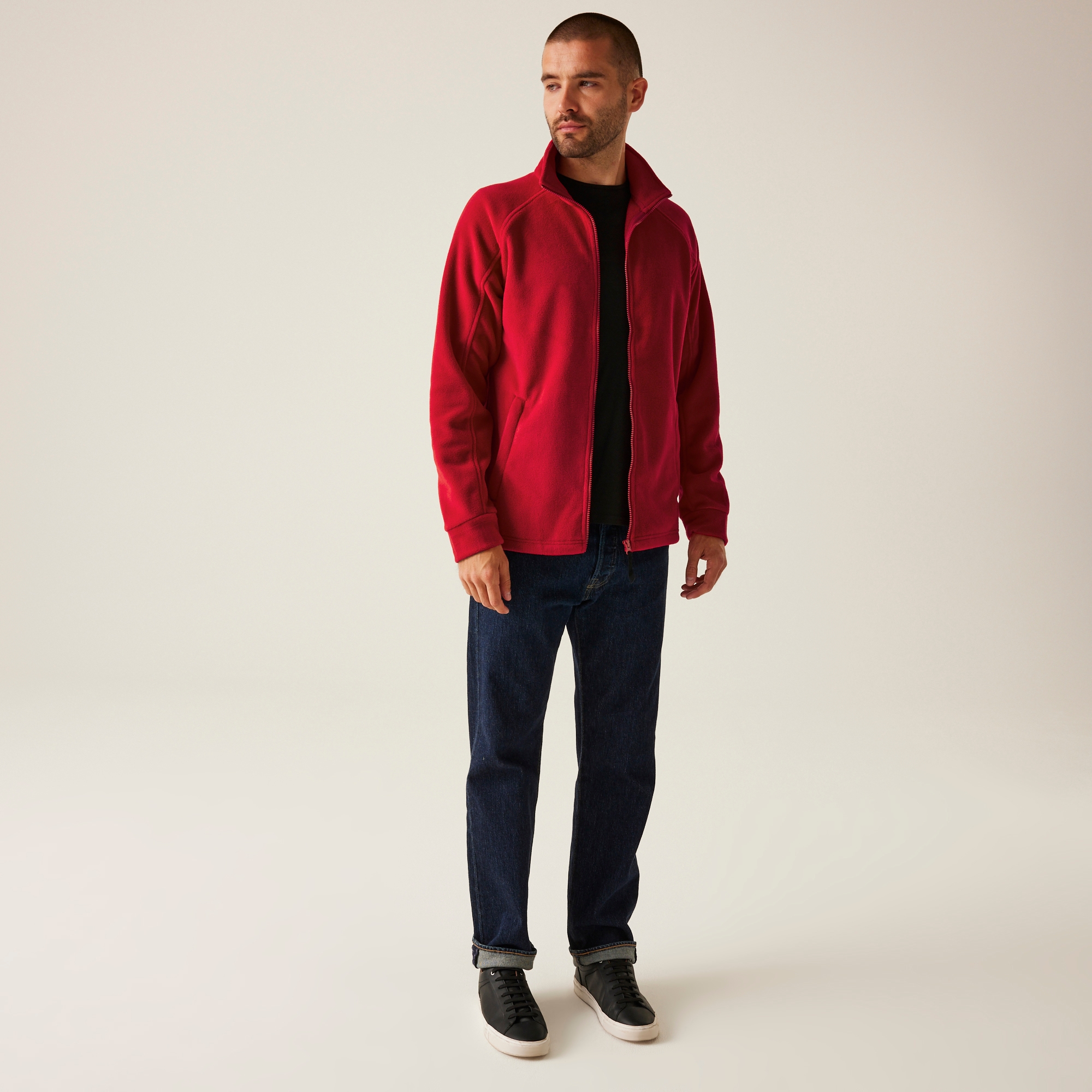 Men's Thor III Interactive Full Zip Fleece | Classic Red