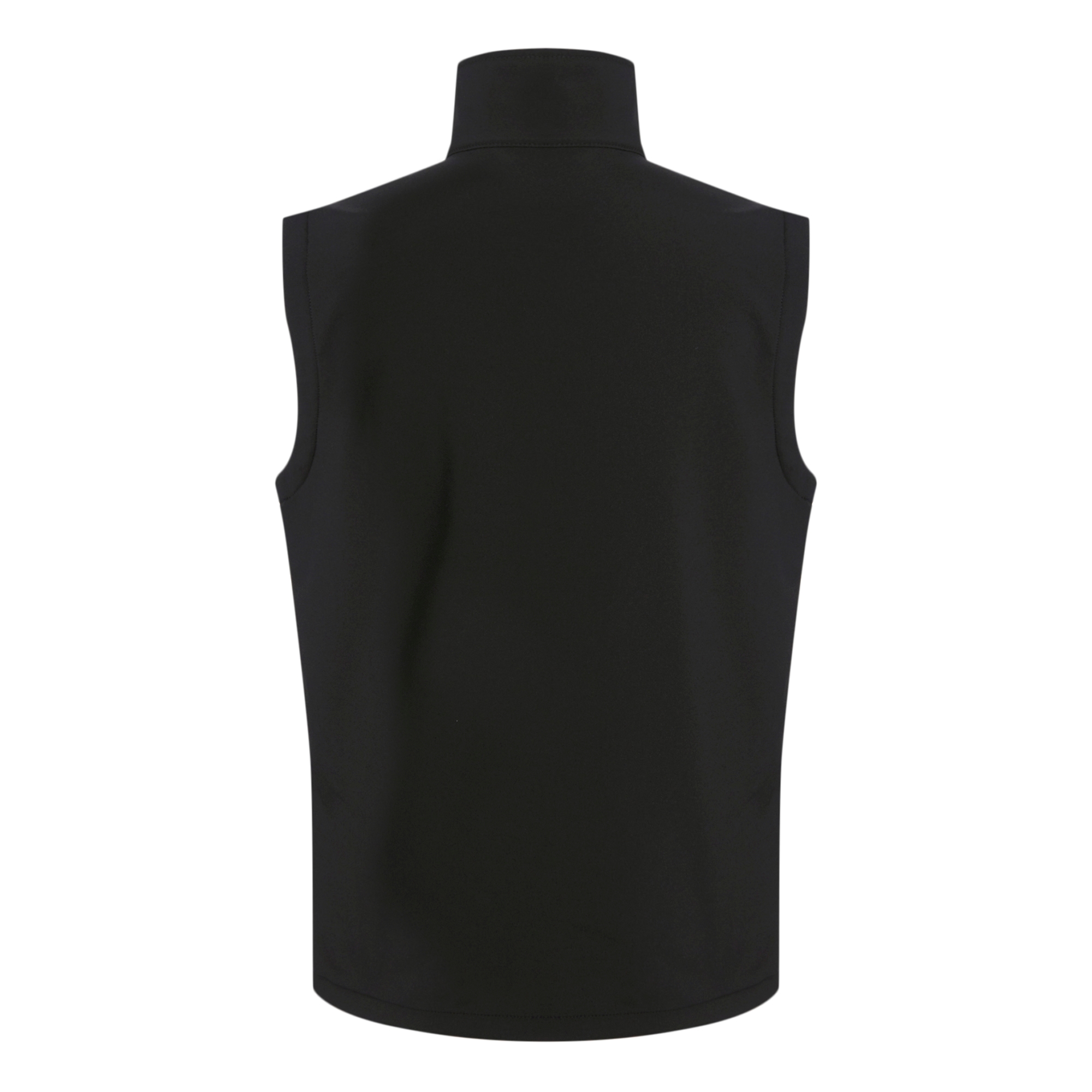 Men's Navigate 2 Layer Softshell Bodywarmer | Black Orange Pop