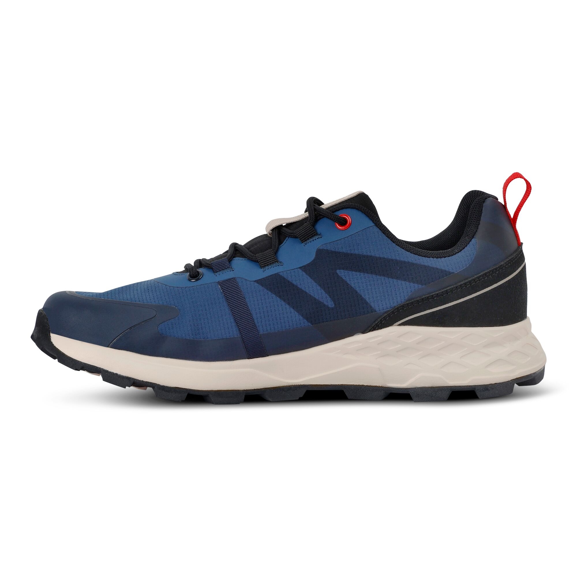 Men's Leighton Trainers | Dark Denim Poppy Red
