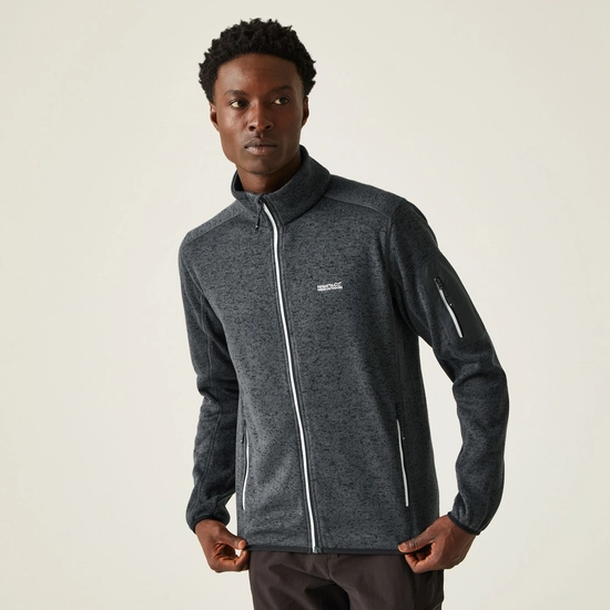 Men's Newhill Full Zip Fleece | Moroccan Blue Navy Fox