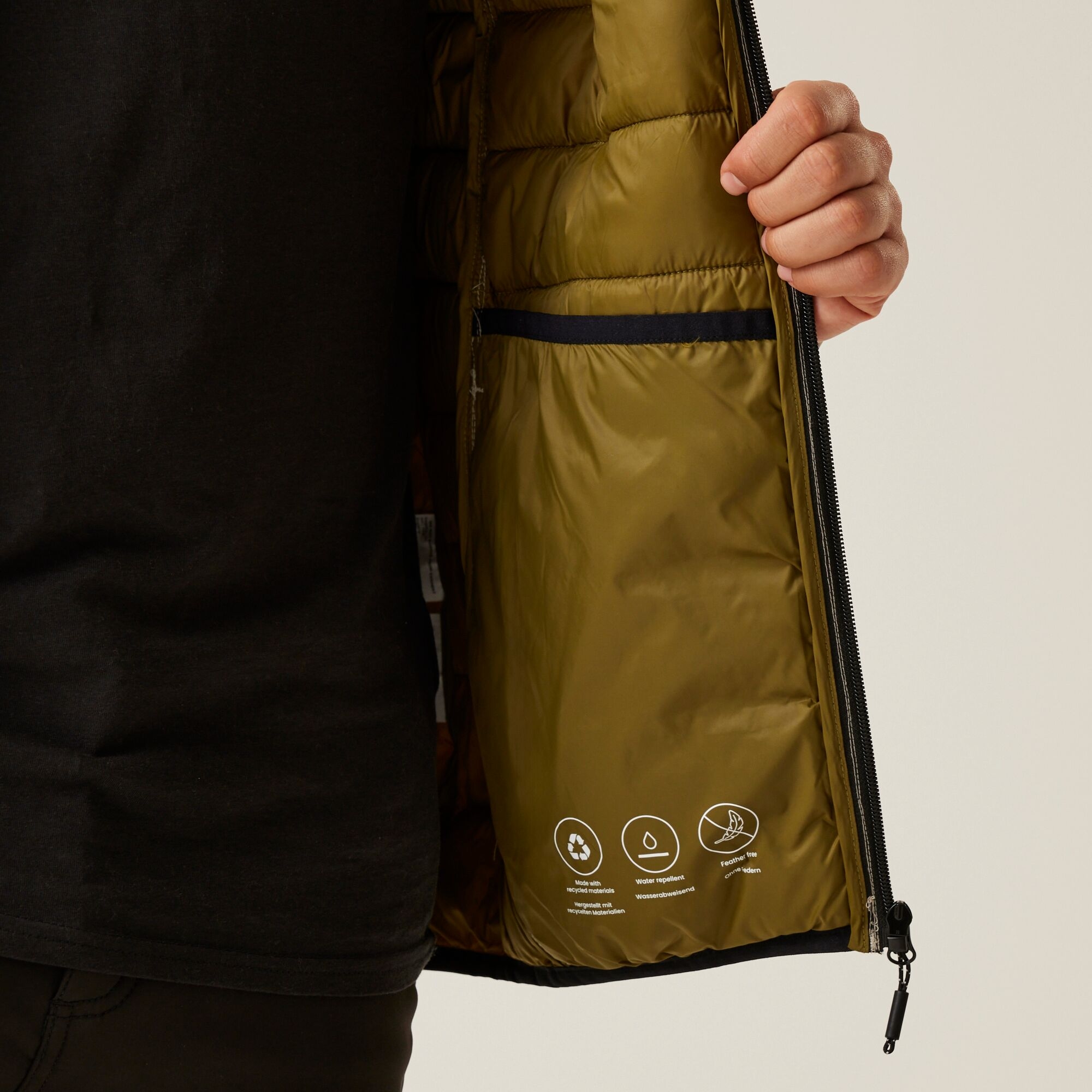 Men's Marizion Padded Jacket | Abbeystone Nephrite Green