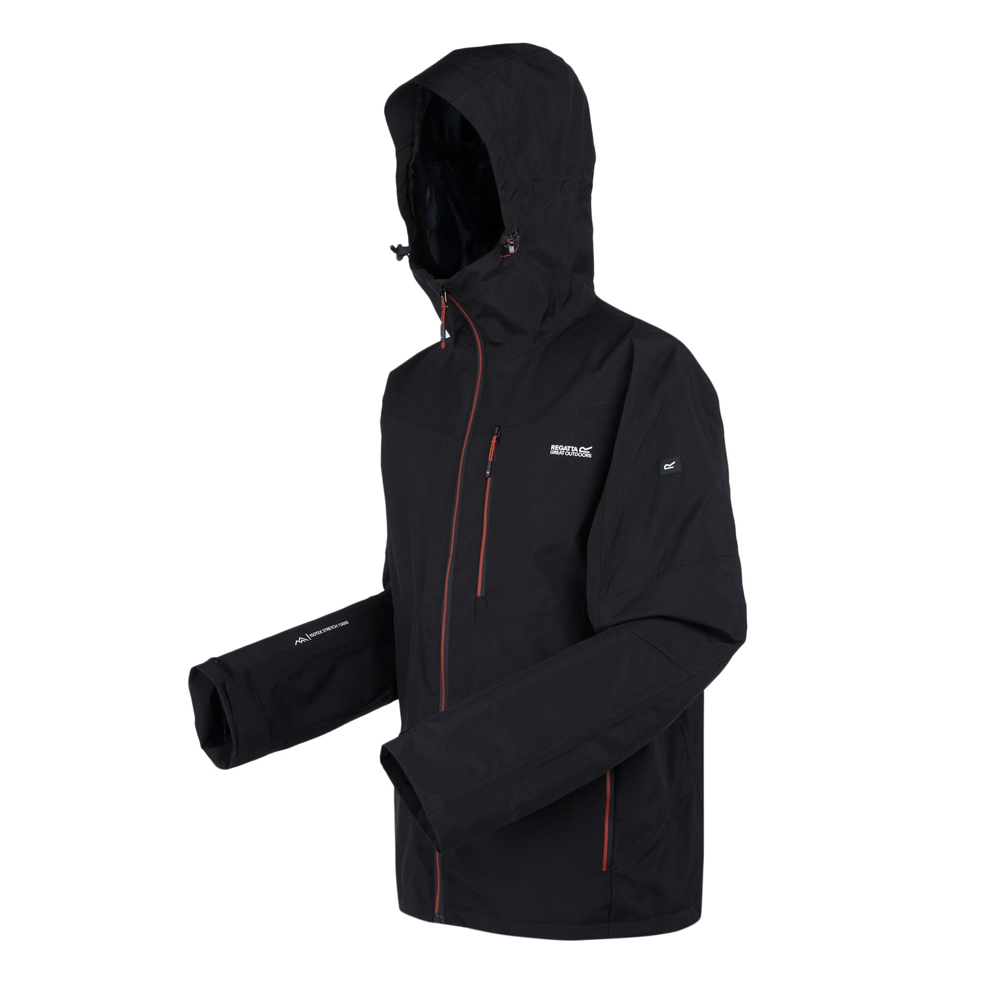 Men's Wentwood IX 3-in-1 Jacket | Black Black Red Ochre