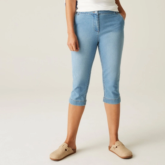 Women's Bayletta Capri Trousers | Navy