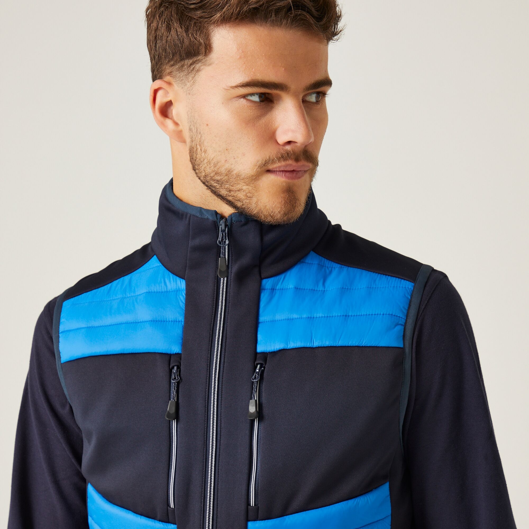 Men's E-Volve Thermal Hybrid Bodywarmer | Strong Blue Navy