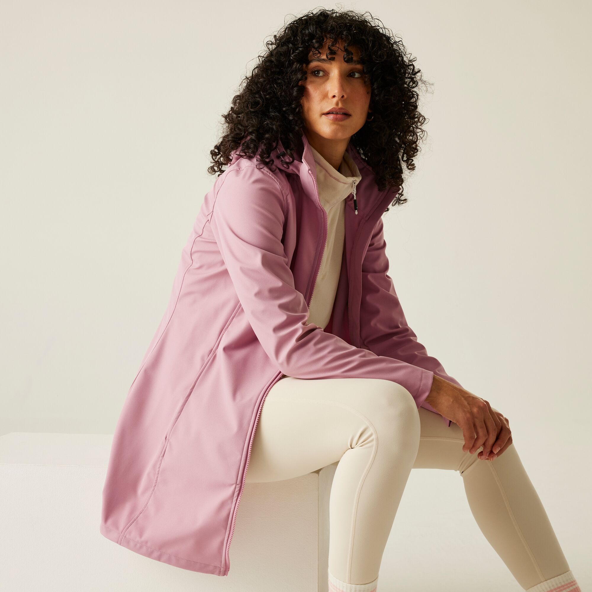Women's Carisbrooke Softshell Jacket | Lilas Light Vanilla