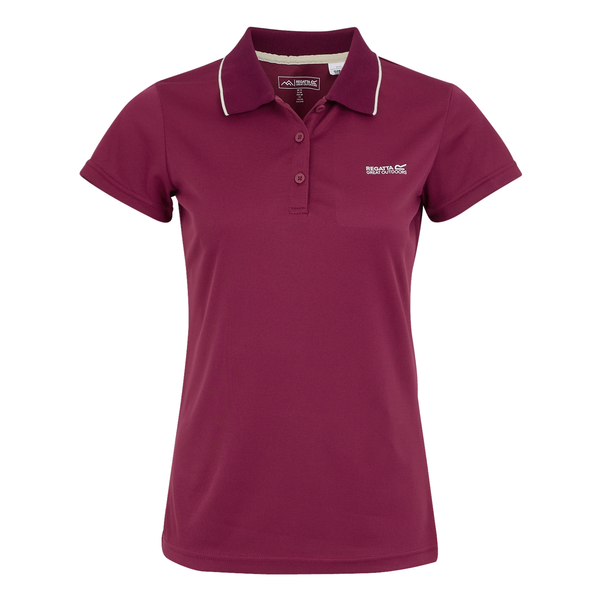 Women's Maverick V Active Polo Shirt | Beaujolais