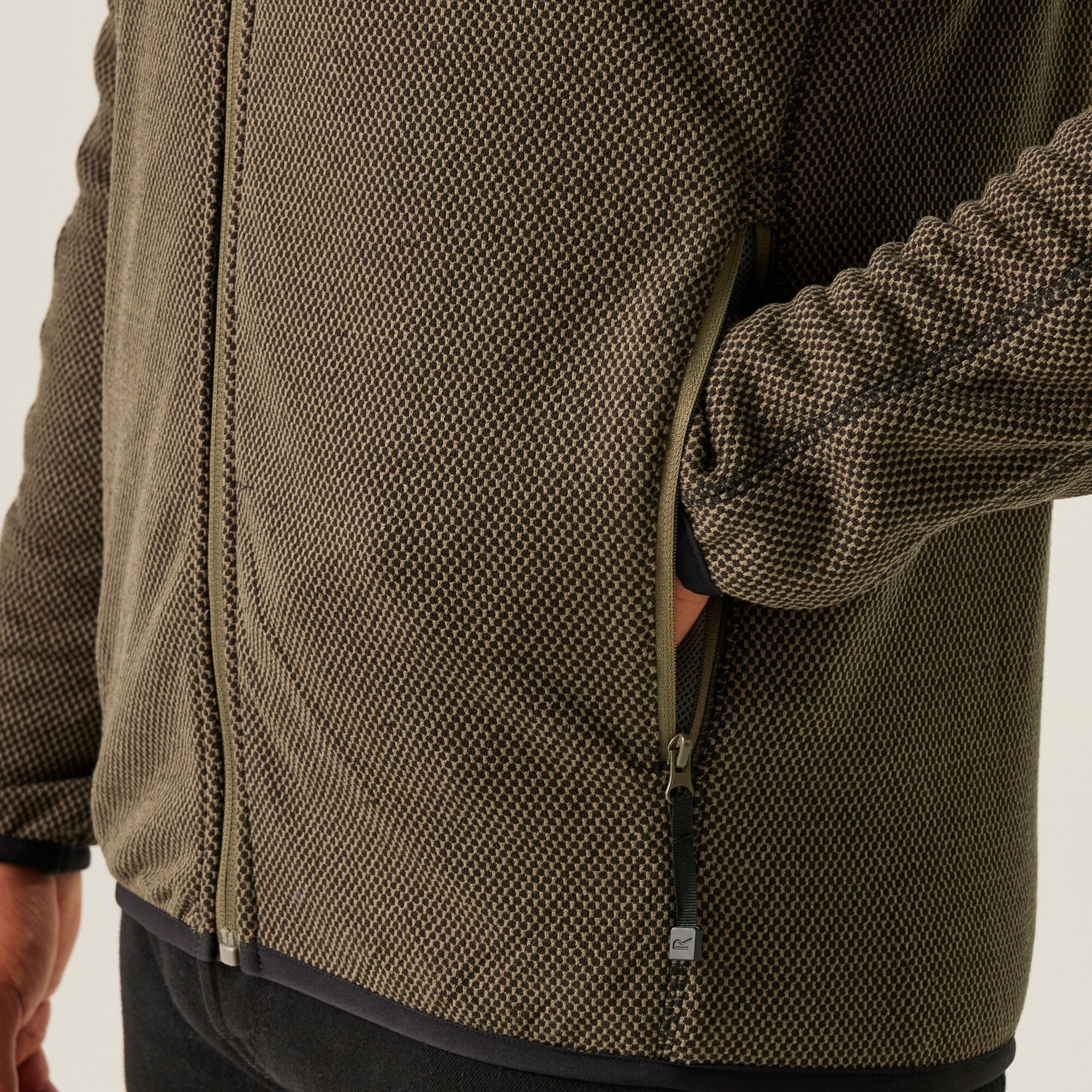 Men's Kitom Full Zip Fleece | Crocodile Marl