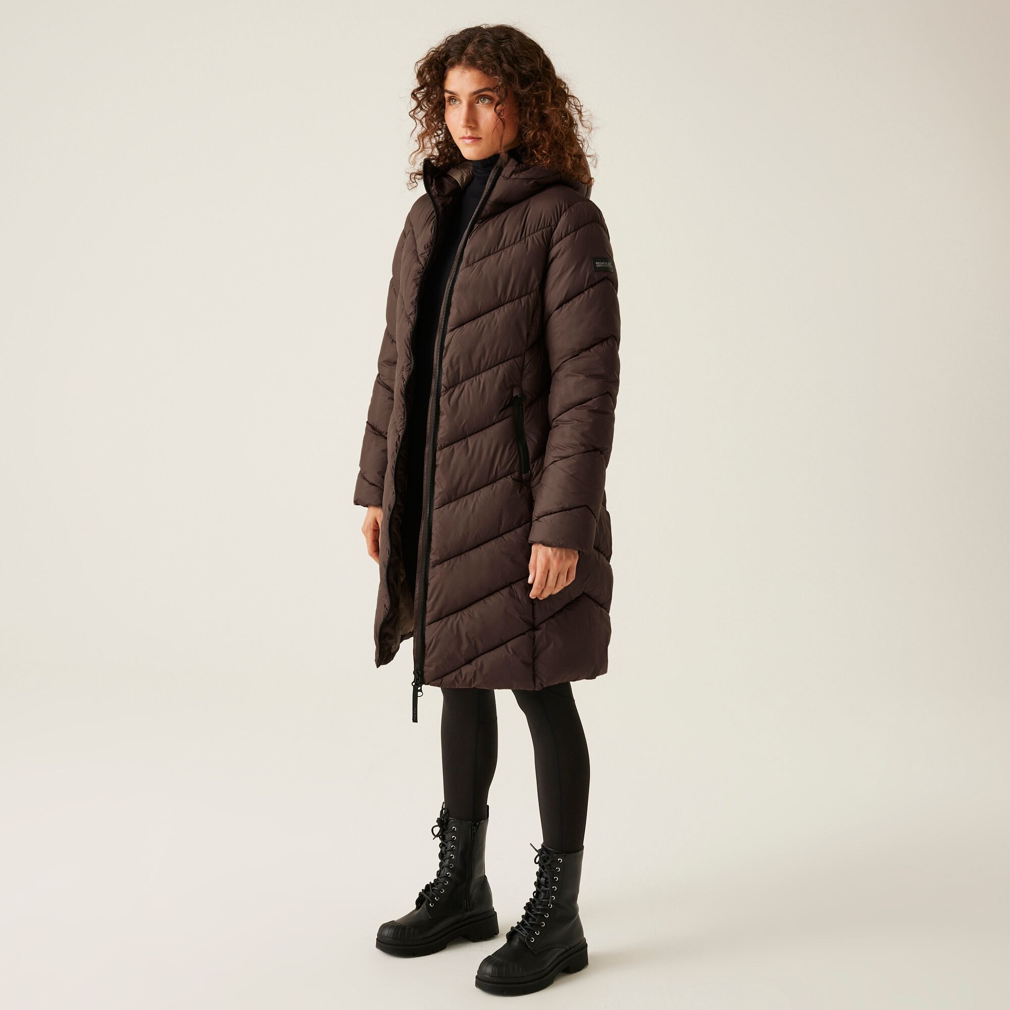 Women's Andia II Quilted Jacket | Bueno Brown