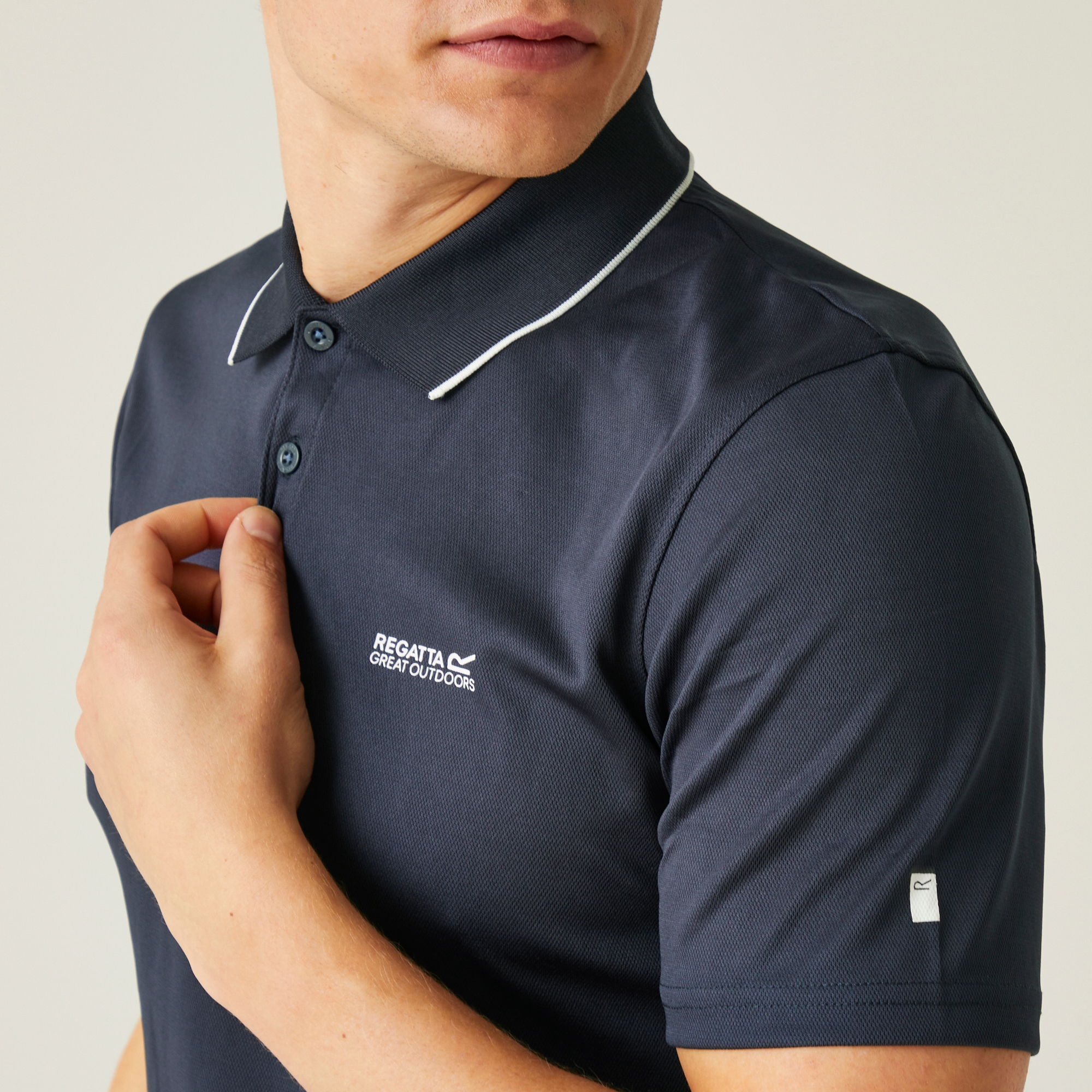 Men's Maverick V Active Polo Shirt | Navy