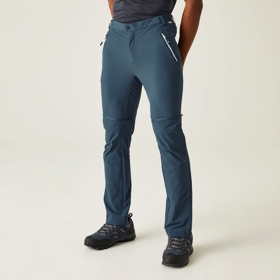 Men's Mountain Zip Off Walking Trousers | Black