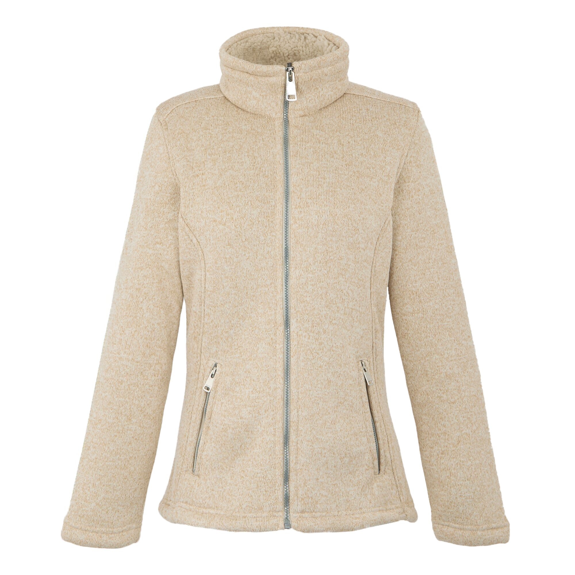 Women's Razia II Full Zip Bonded Fleece | Light Vanilla Moccasin
