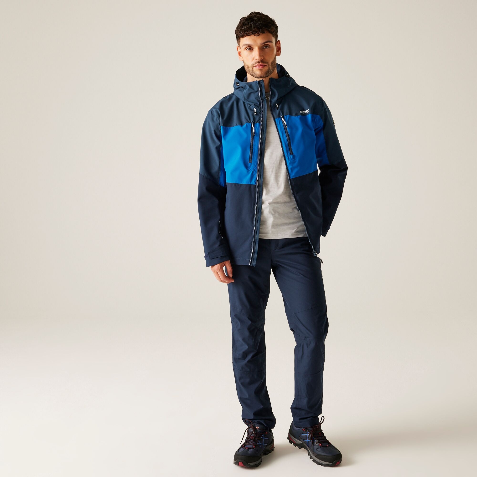 Men's Maland II Waterproof Jacket | Olympian Blue Moonlight Denim Navy