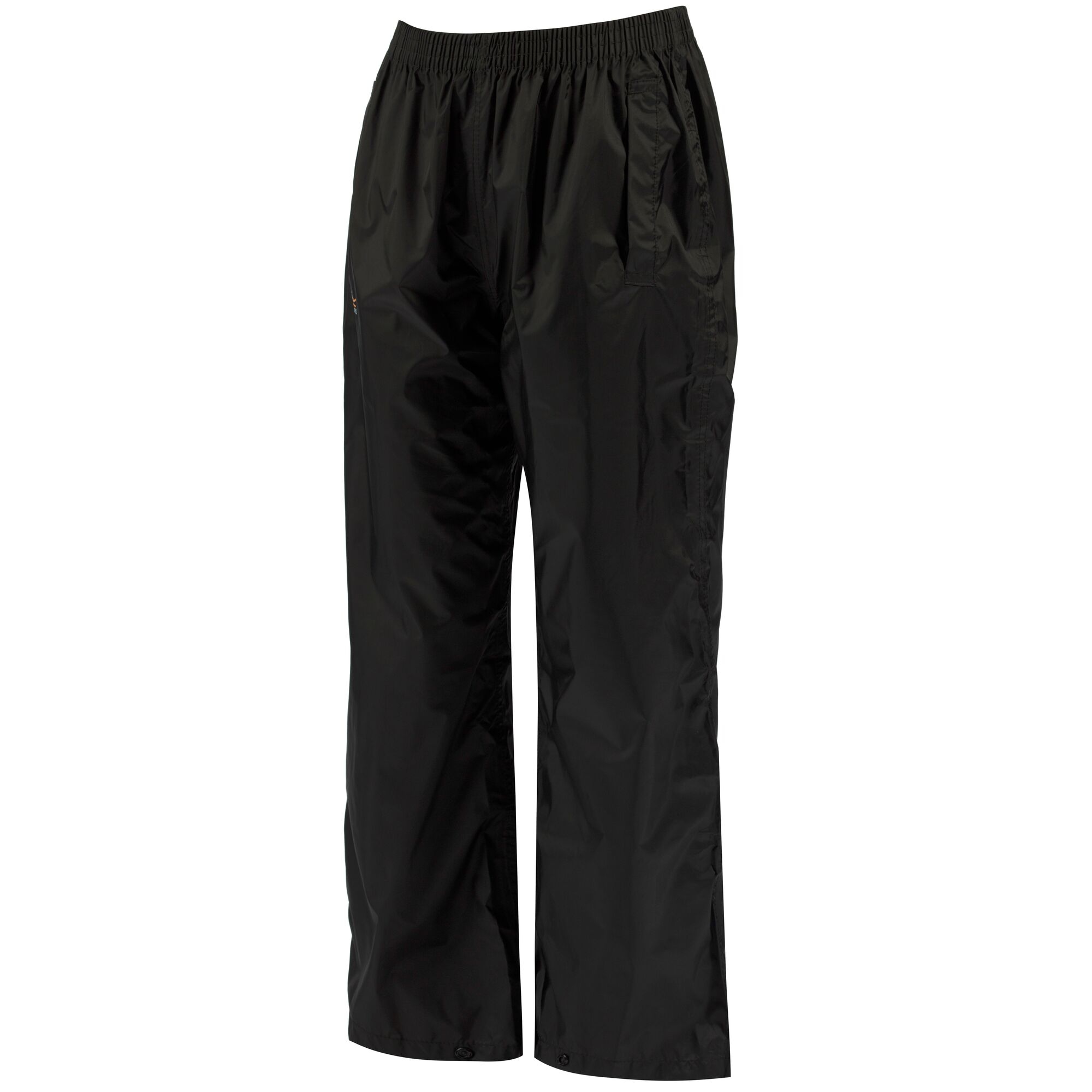 Kids' Pack It Waterproof Overtrousers | Black