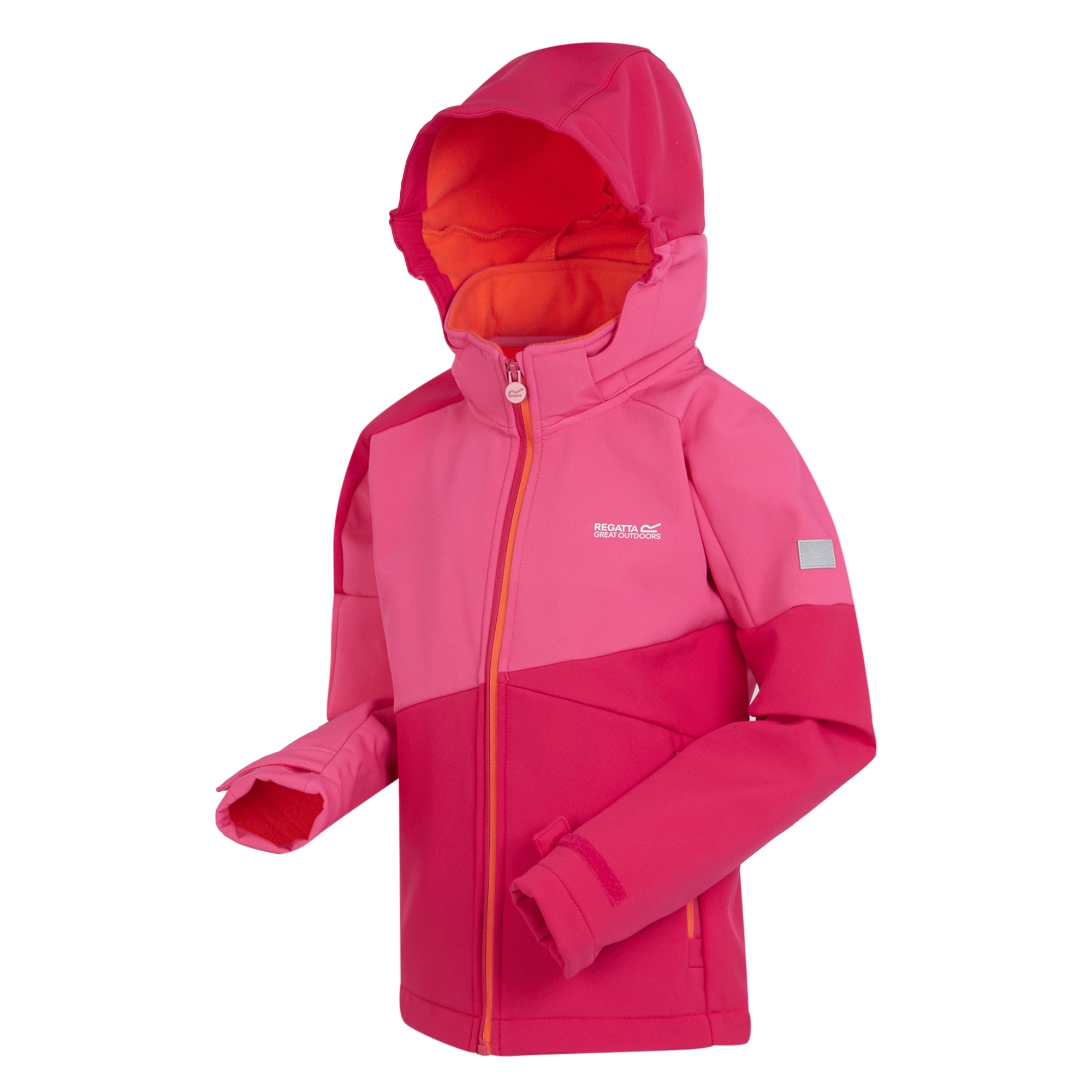 Kids' Acidity VII Softshell Jacket | Flamingo Pink Pink Potion