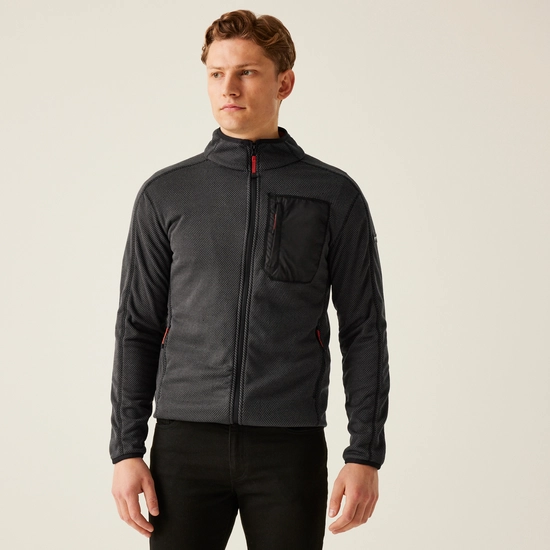 Men's Kitom Full Zip Fleece | Navy Marl
