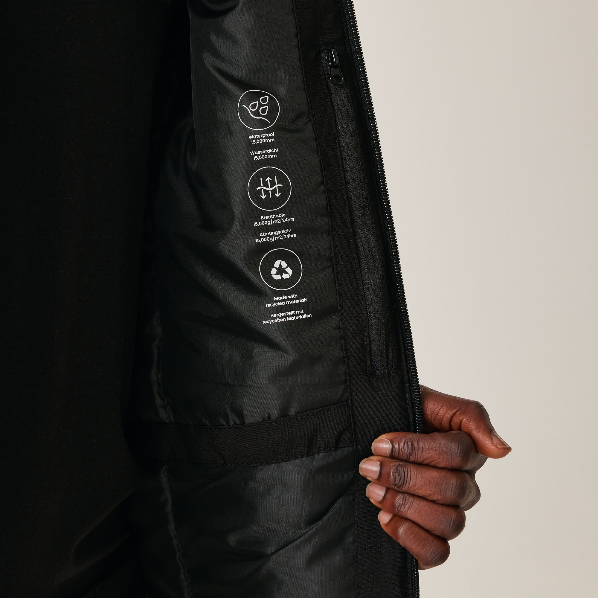Men's Highton Stretch Padded Jacket III | Black Fox