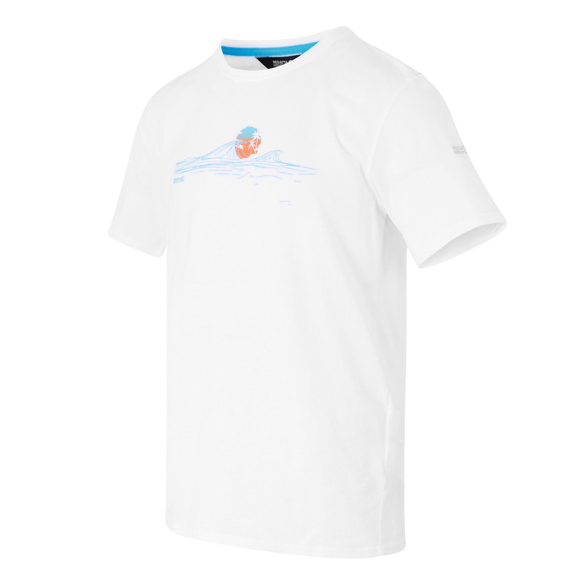 Men's Cline IX T-Shirt | White Sea Wave