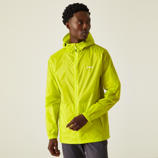 Men's Pack-It III Waterproof Jacket | Citron Lime