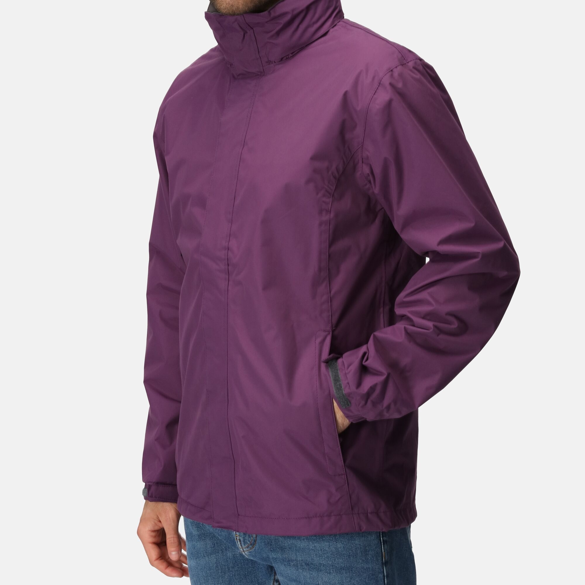 Men's Ardmore Shell Jacket | Majestic Purple Seal Grey