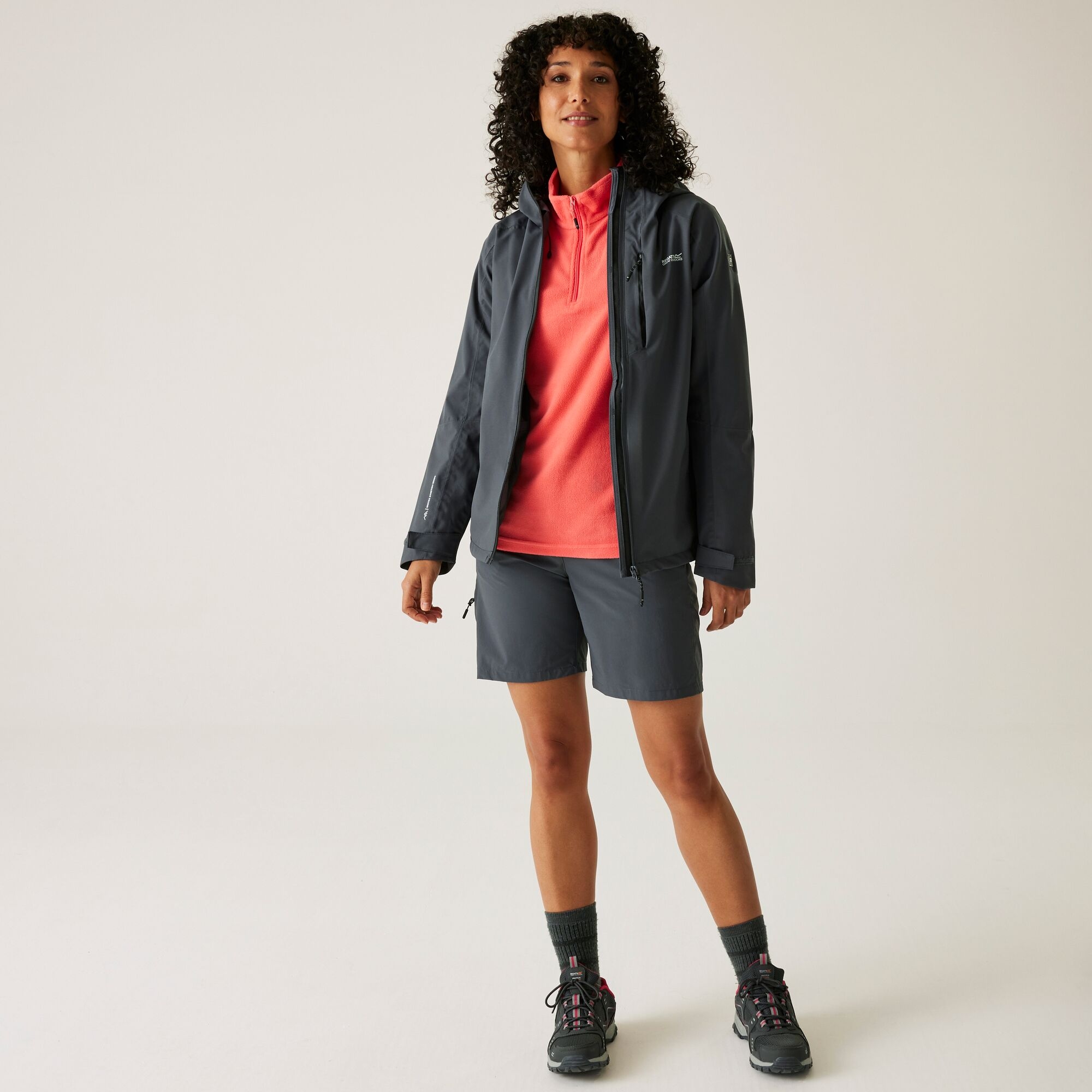 Women's Birchdale II Waterproof Jacket | Seal Grey Black