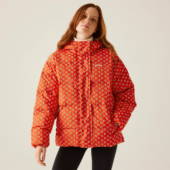 Orla Kiely Oversized Quilted Jacket | Birdy Grey