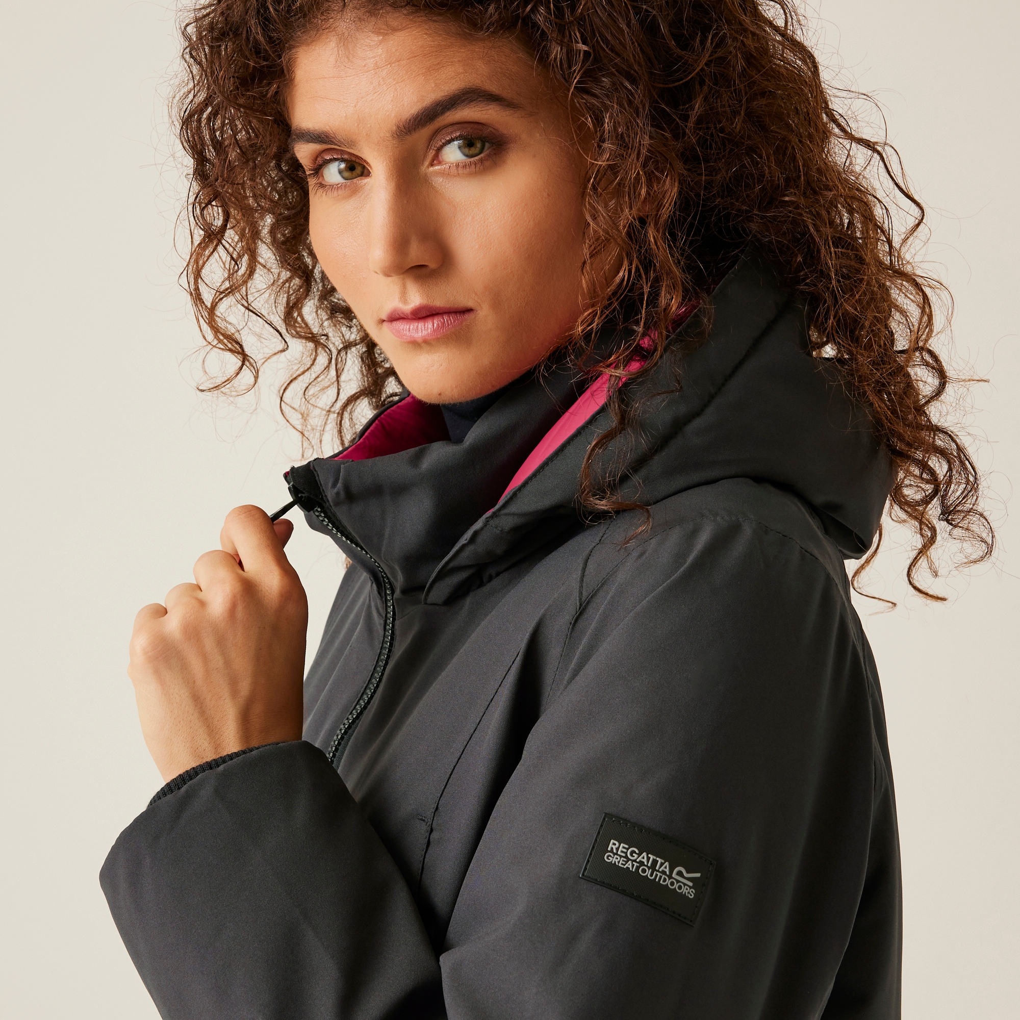 Women's Yewbank IV Waterproof Jacket | Ash Deep Pink