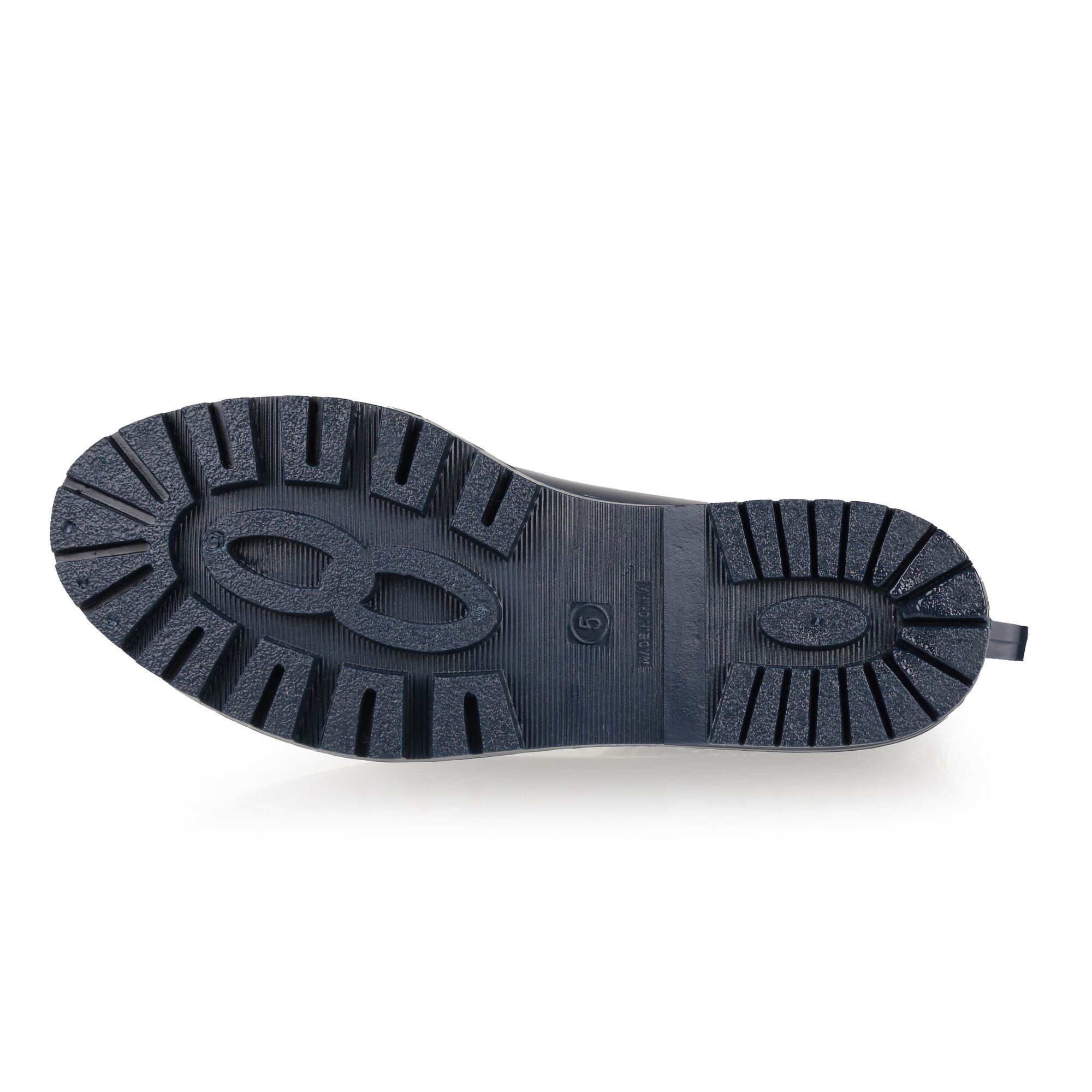 Lady Harriett II Ankle Wellies | Navy White Sand