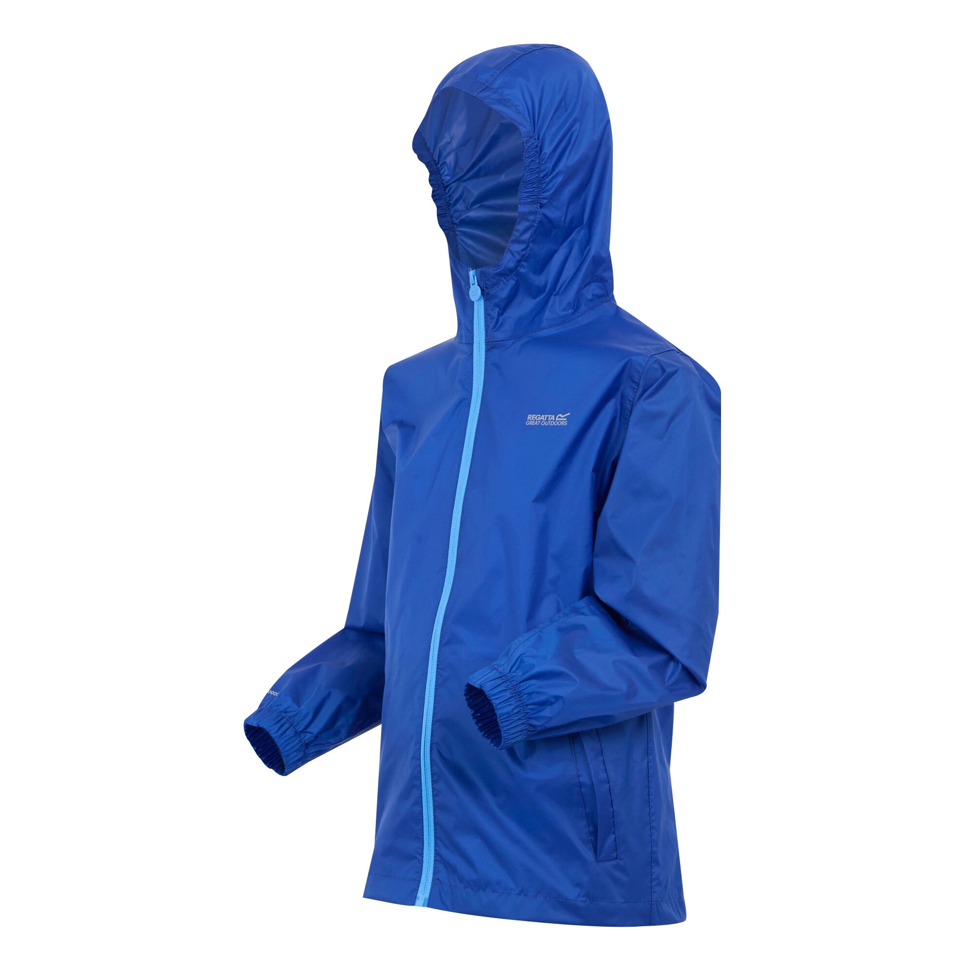 Kids' Pack It Waterproof Packaway Jacket | Olympian Blue Elysium Blue