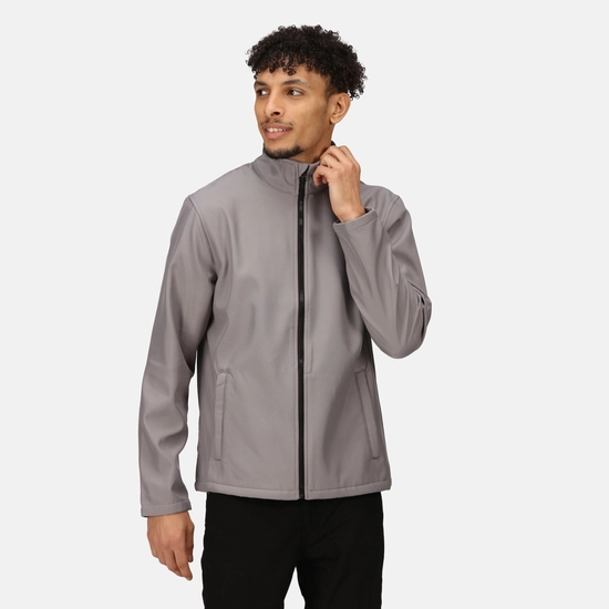 Men's Ablaze Printable Softshell Jacket | Black