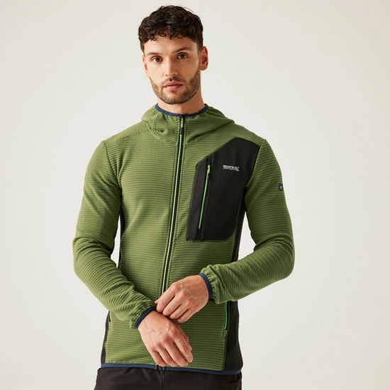 Men's Lakewright Full Zip Fleece | Ash Black
