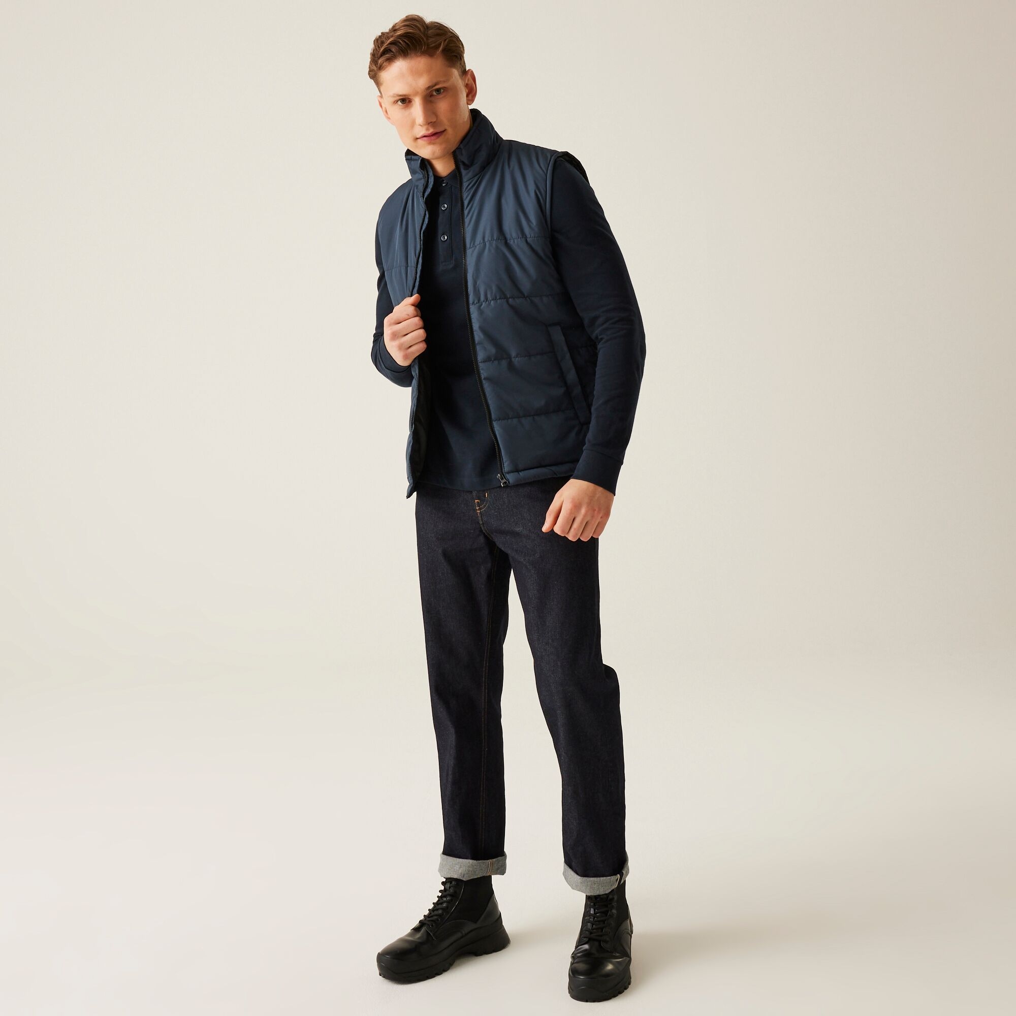 Men's Access Insulated Bodywarmer | Navy Black